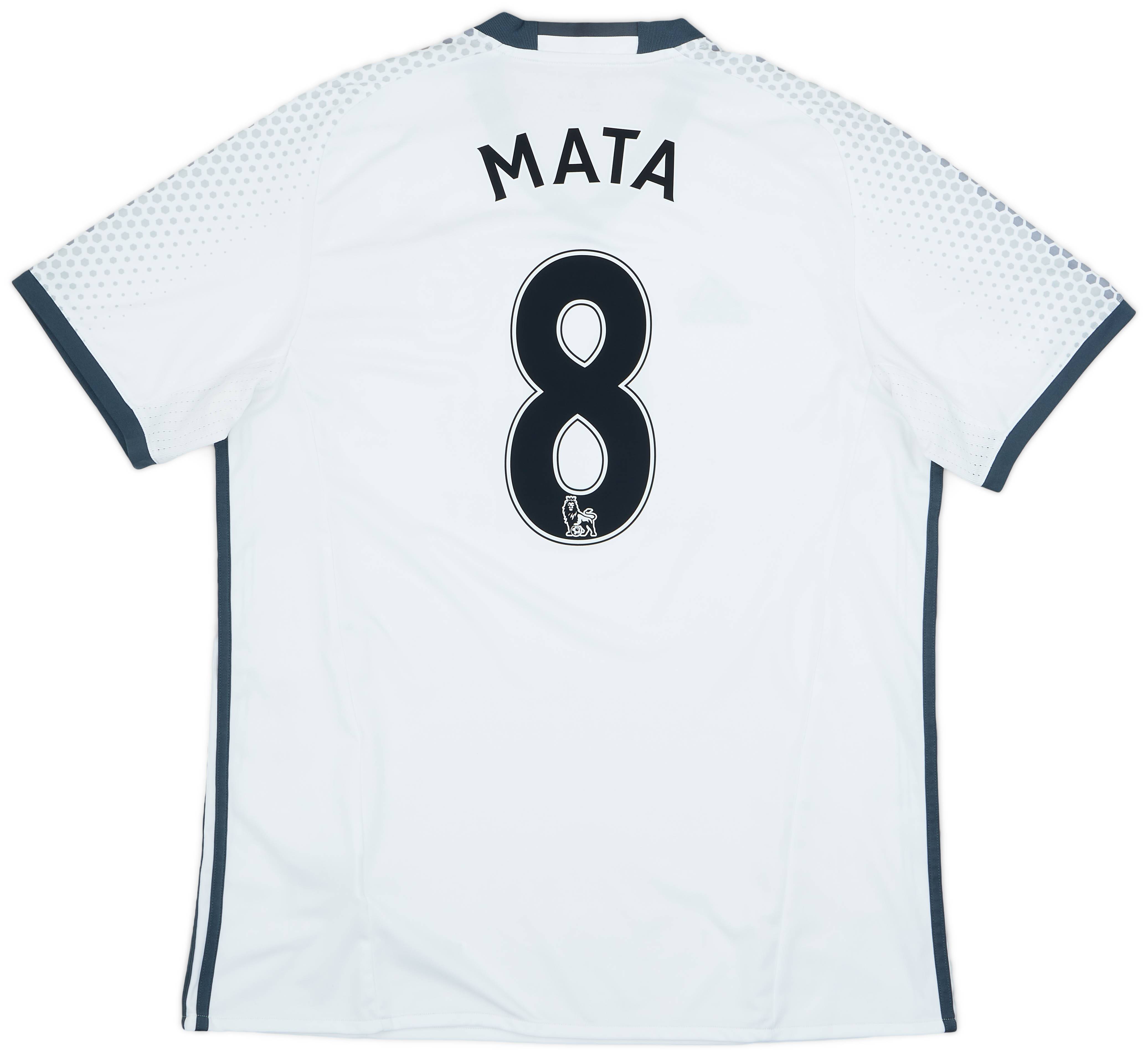 2016-17 Manchester United Third Shirt Mata #8 - 7/10 - (XL)