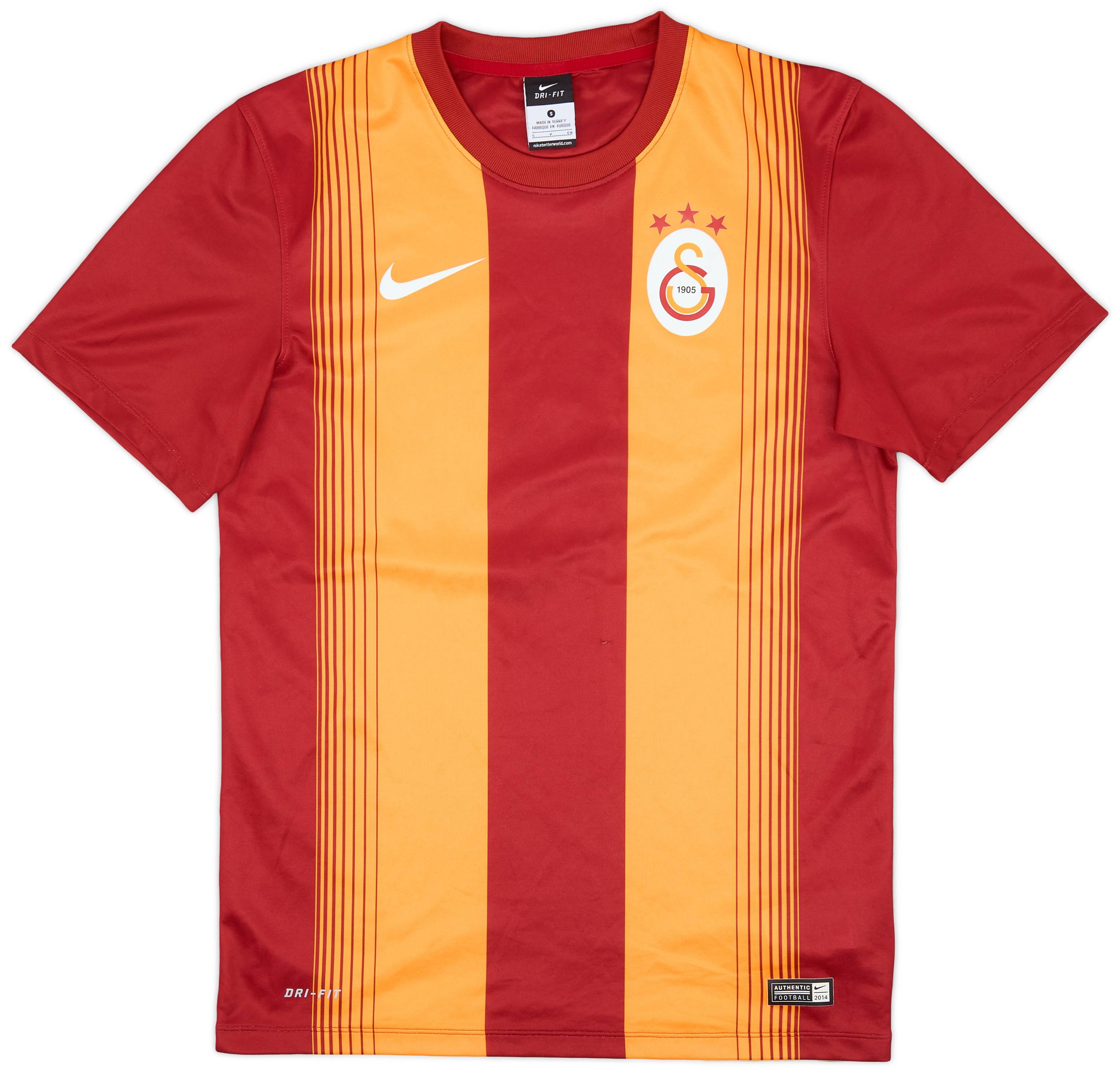 2014-15 Galatasaray Basic Home Shirt - 7/10 - (S)