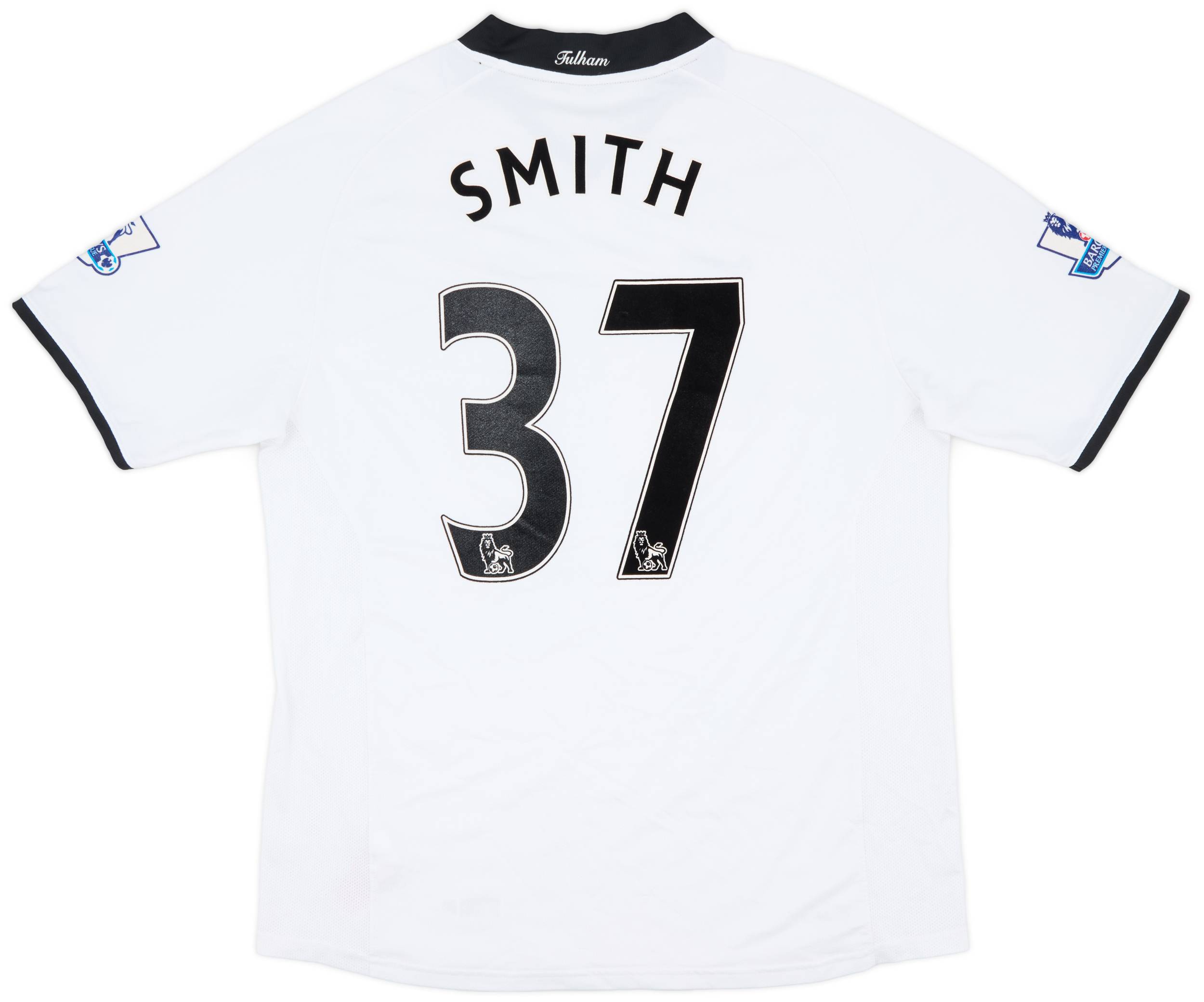 2008-09 Fulham Home Shirt Smith #37 - 8/10 - (XL)