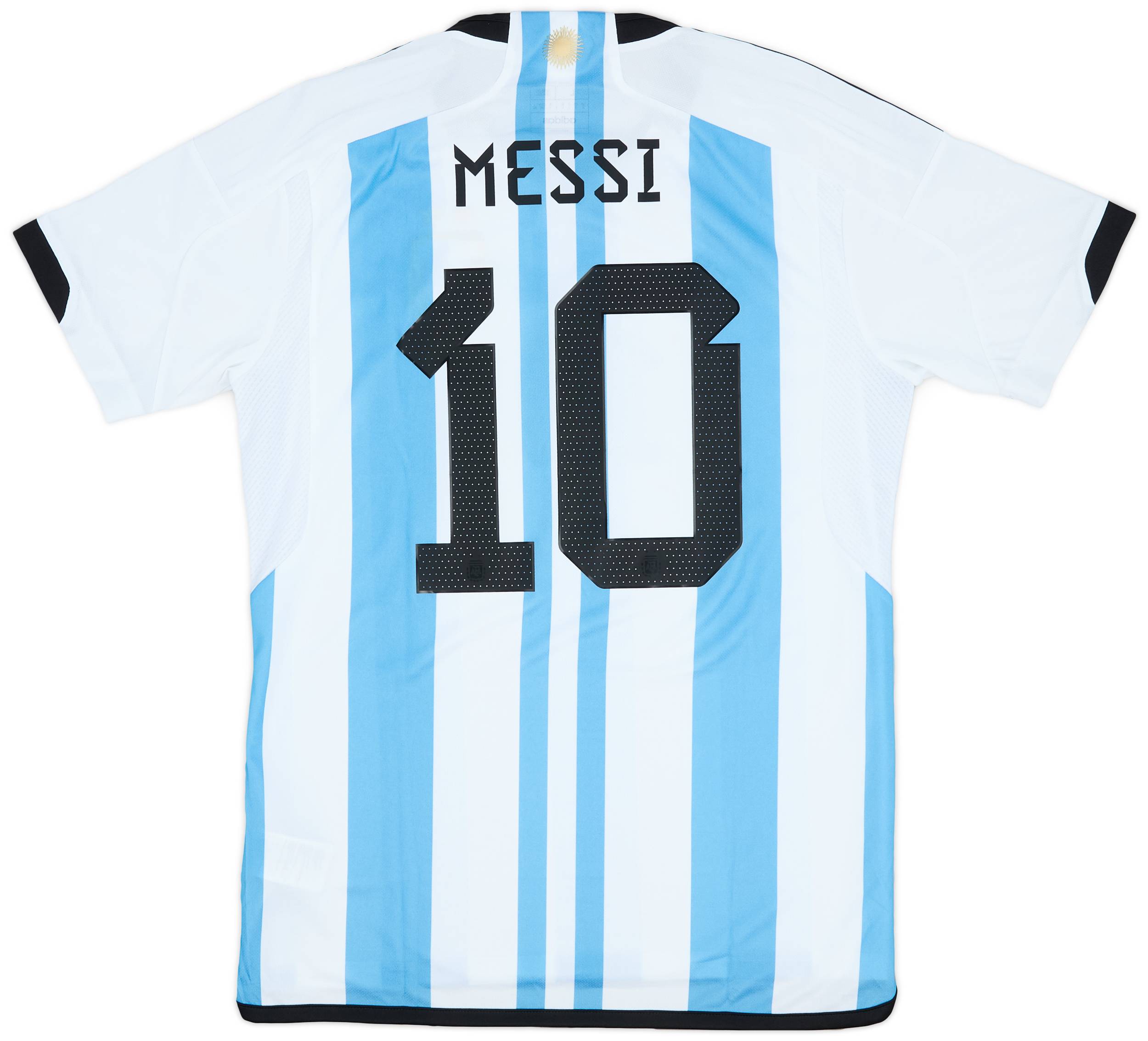 2022-23 Argentina Home "vs Australia" Shirt Messi #10 (L)