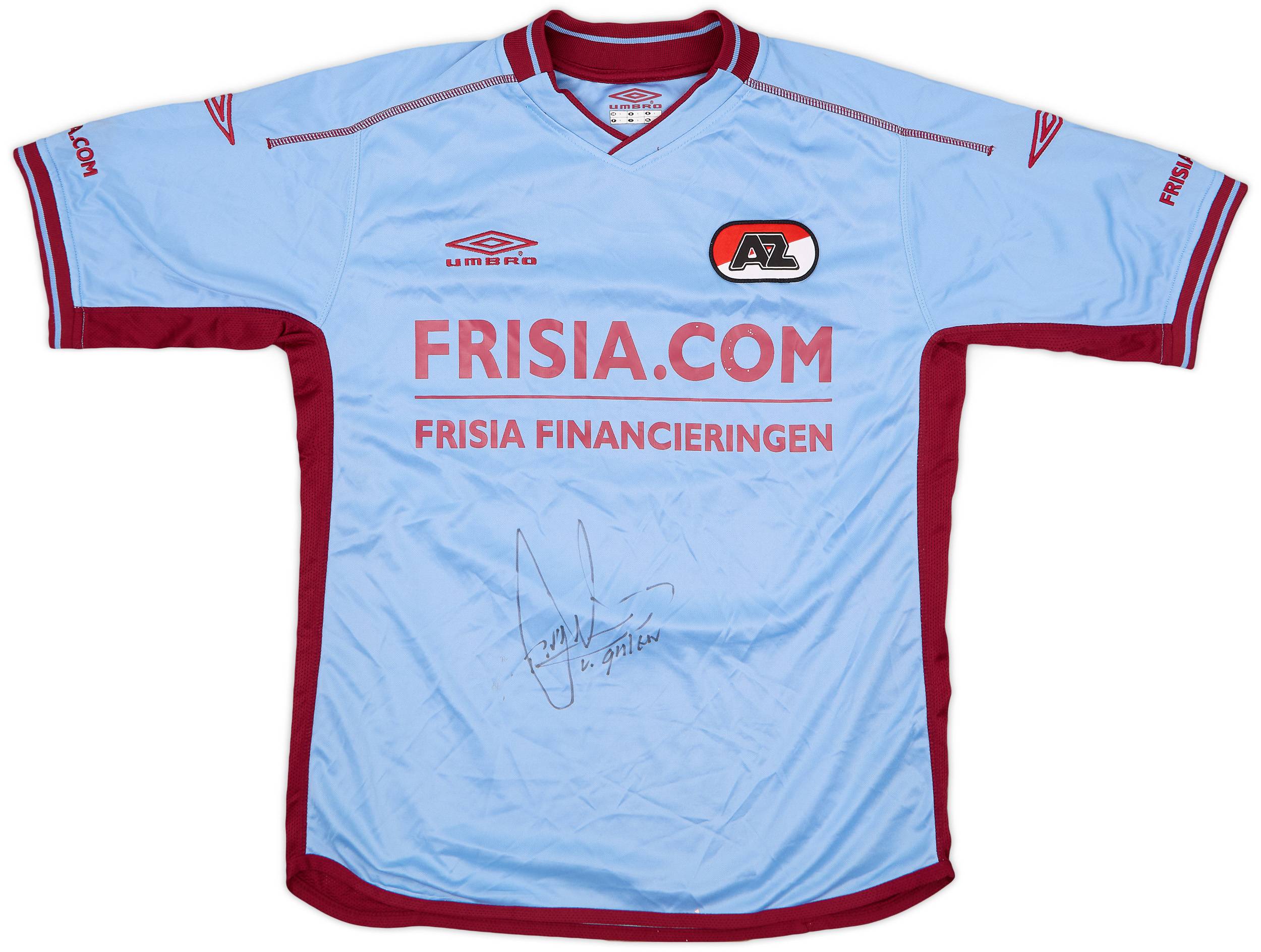 2004-05 AZ Alkmaar Signed Away Shirt - 8/10 - (S)