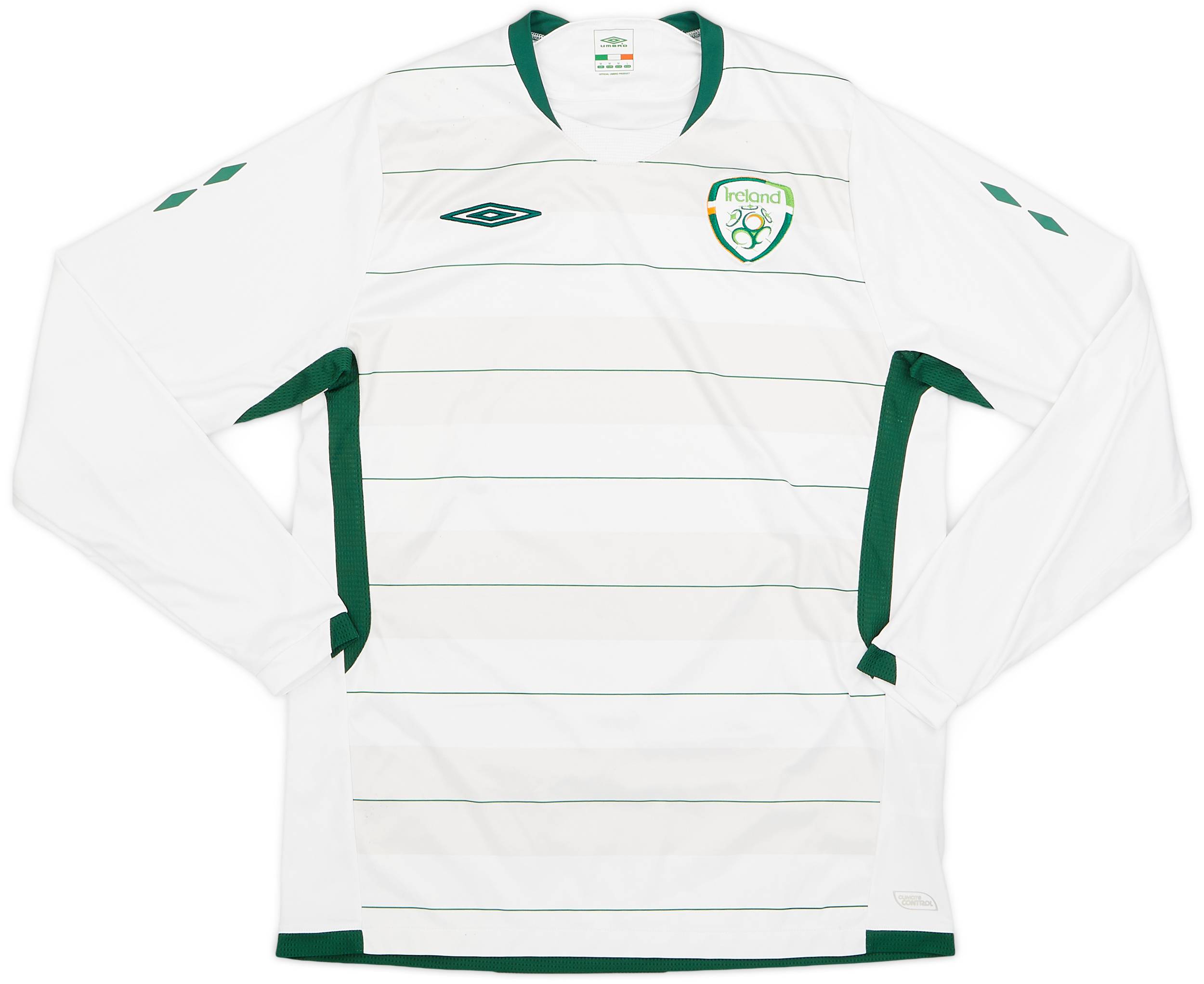2009-10 Ireland Away L/S Shirt - 8/10 - (M)
