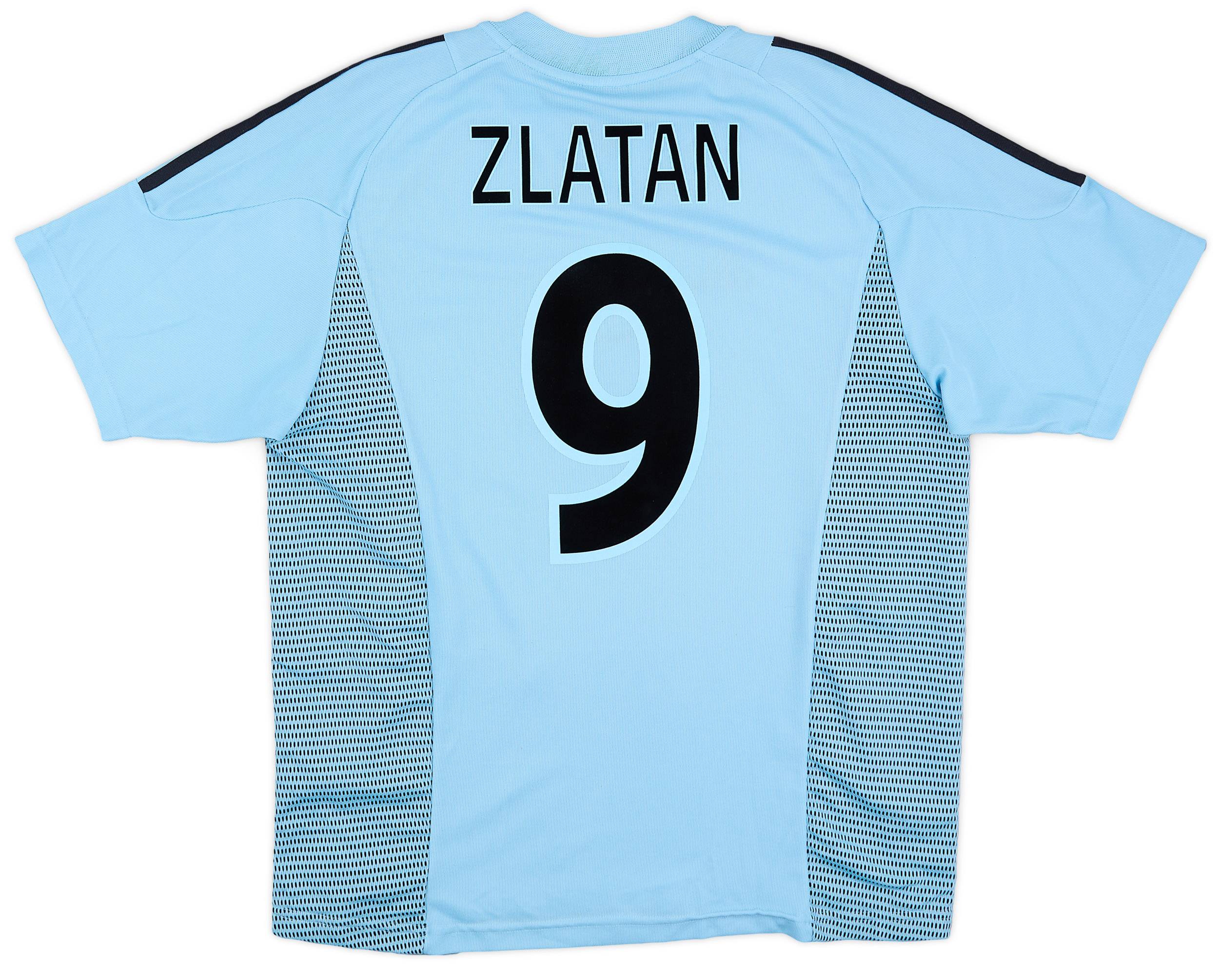 2002-03 Ajax Away Shirt Zlatan #9 - 8/10 - (L)