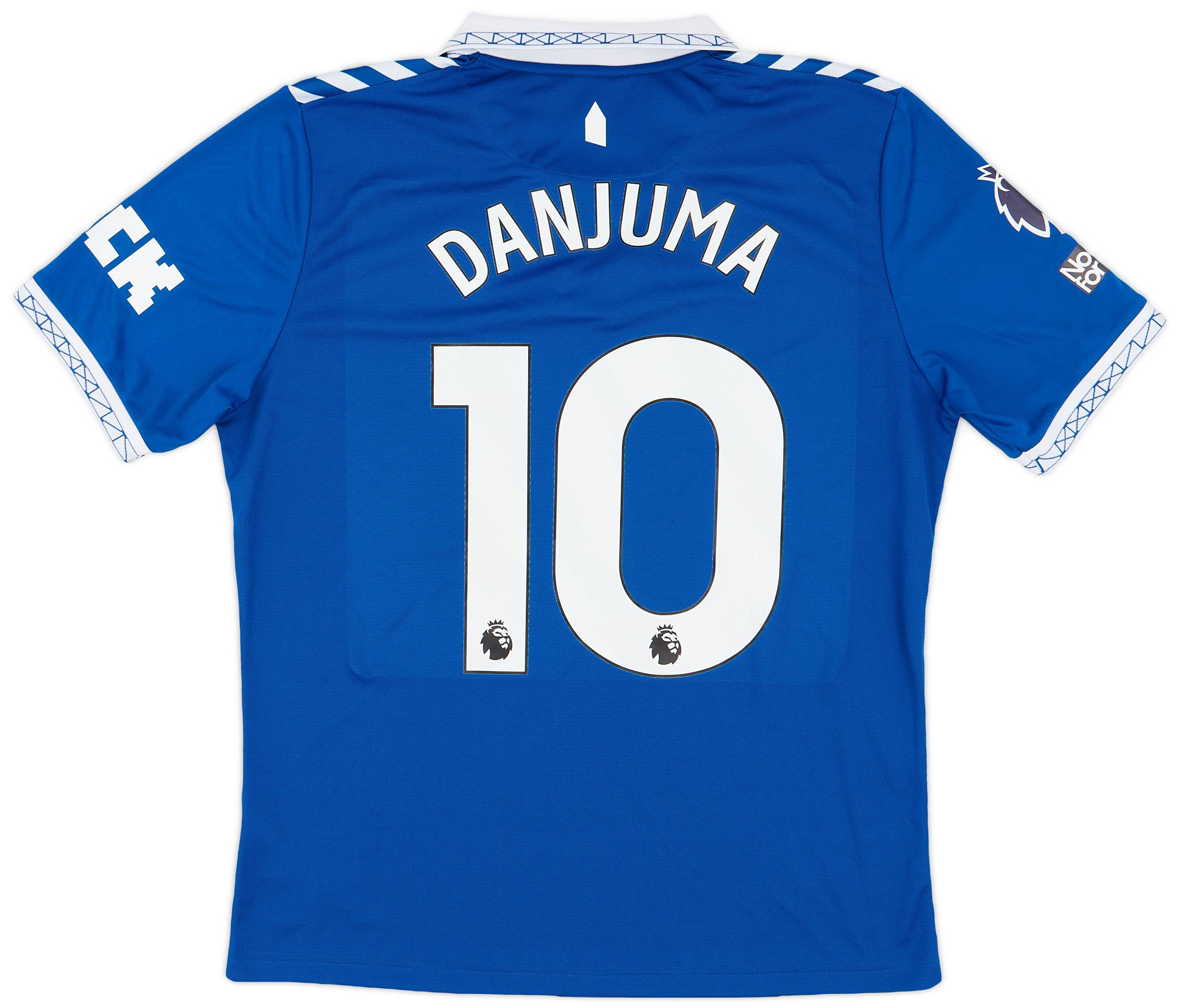 2023-24 Everton Match Issue Home Shirt Danjuma #10