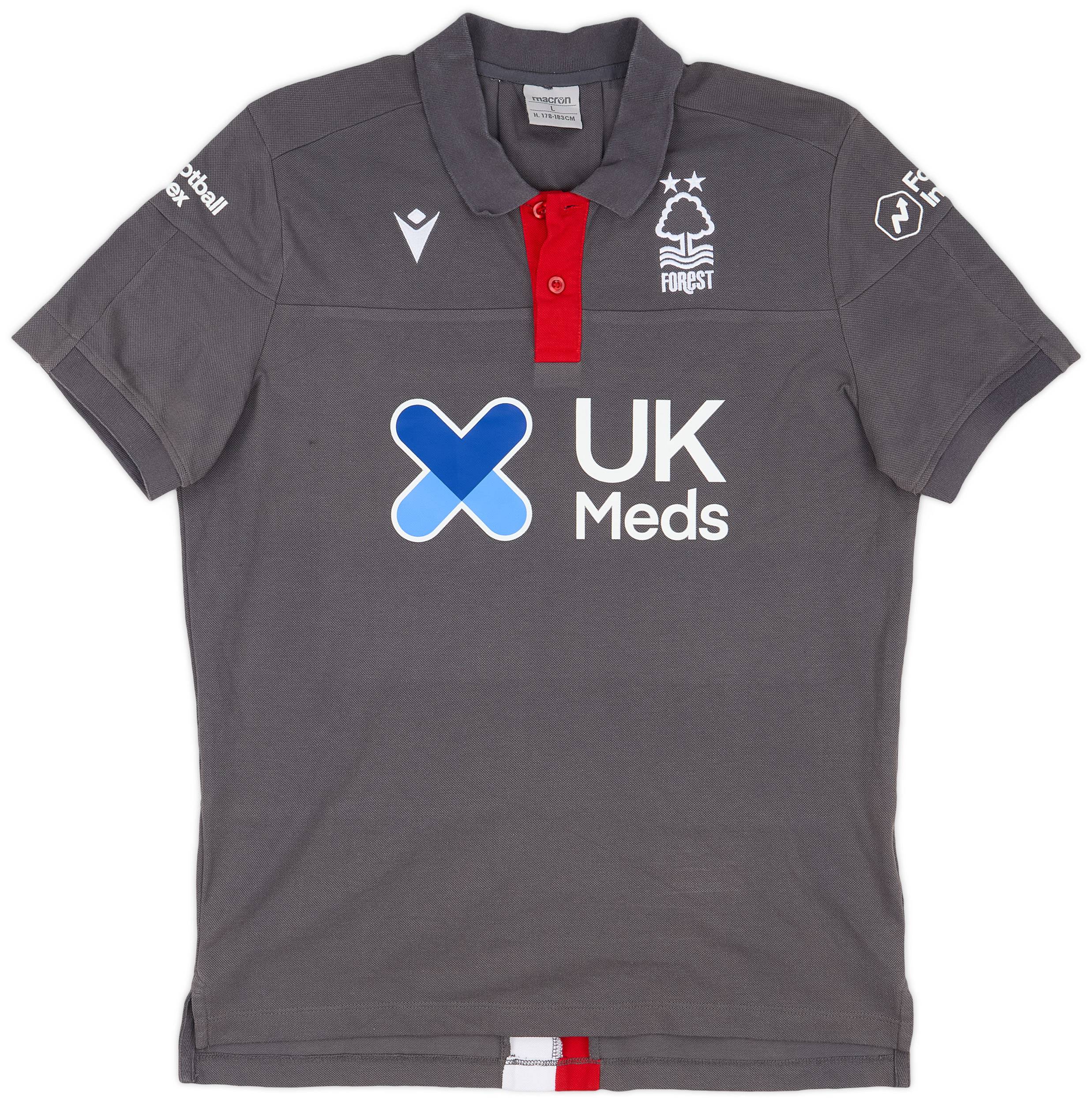 2019-20 Nottingham Forest Macron Polo Shirt - 9/10 - (L)