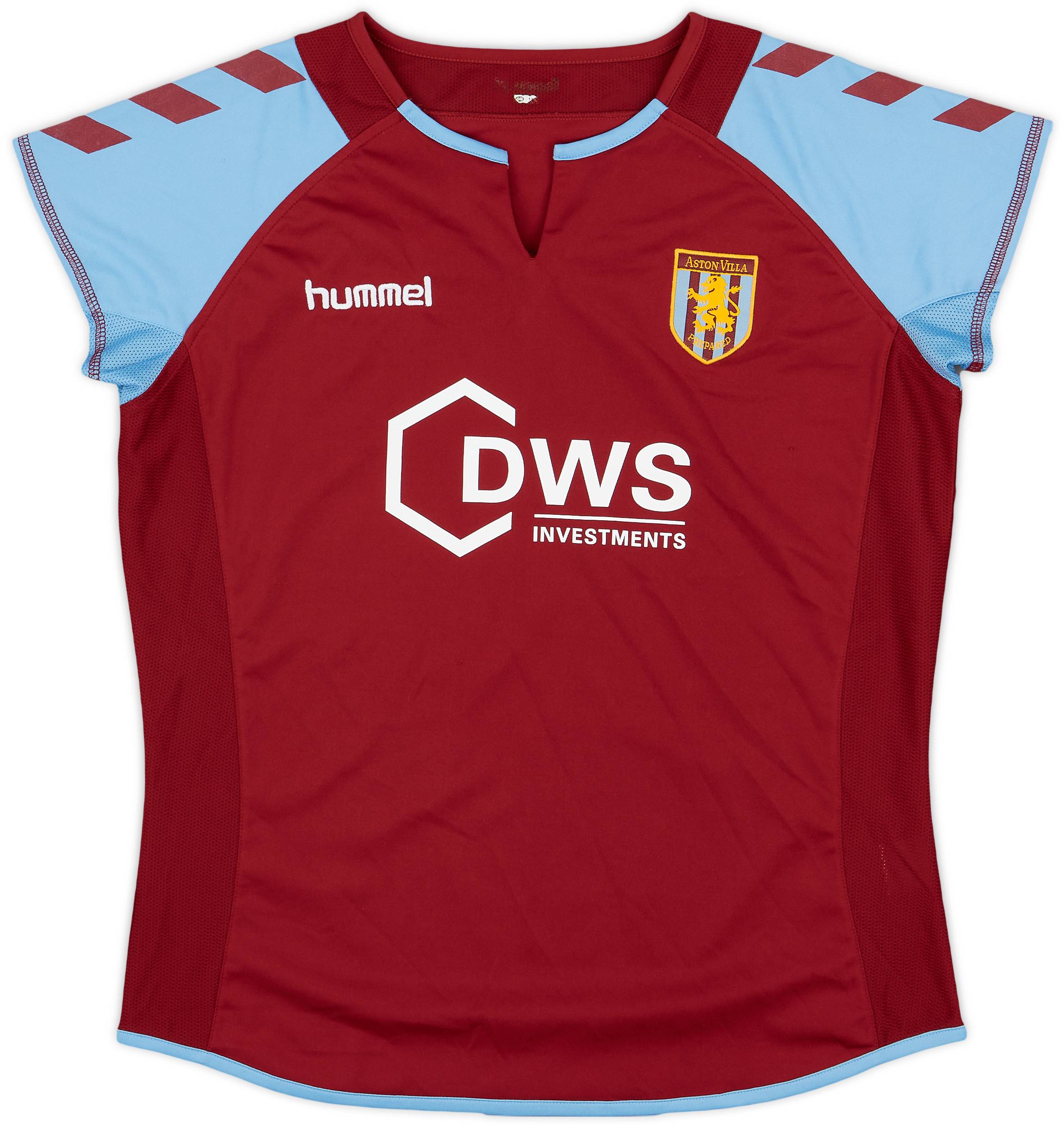 2004-05 Aston Villa Home Shirt - 9/10 - (Women's M)