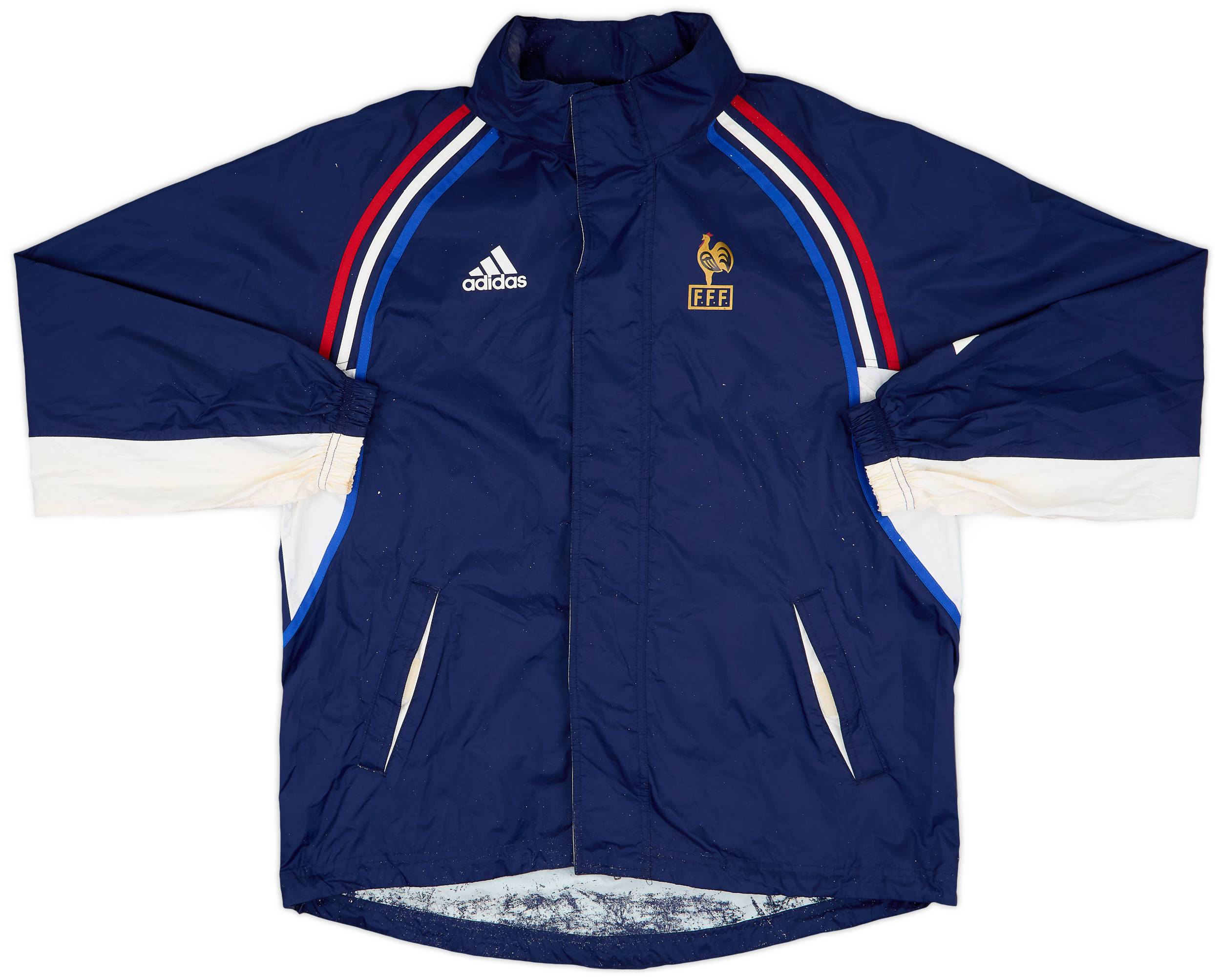 2000-02 France adidas Hooded Rain Jacket - 4/10 - (M/L)
