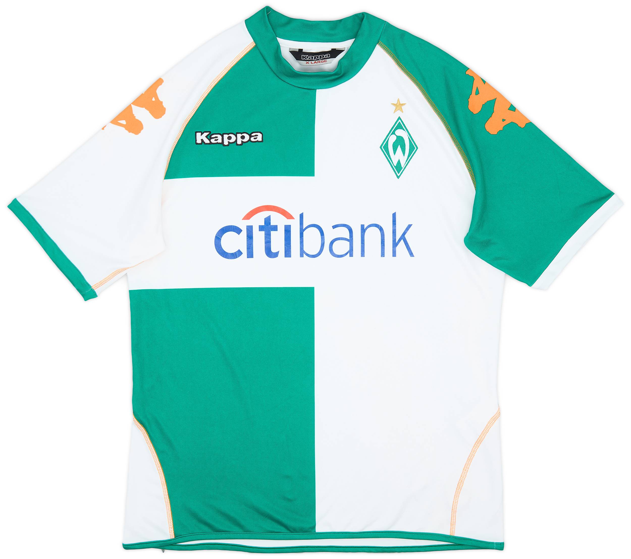 2007-08 Werder Bremen Third Shirt - 7/10 - (XL)