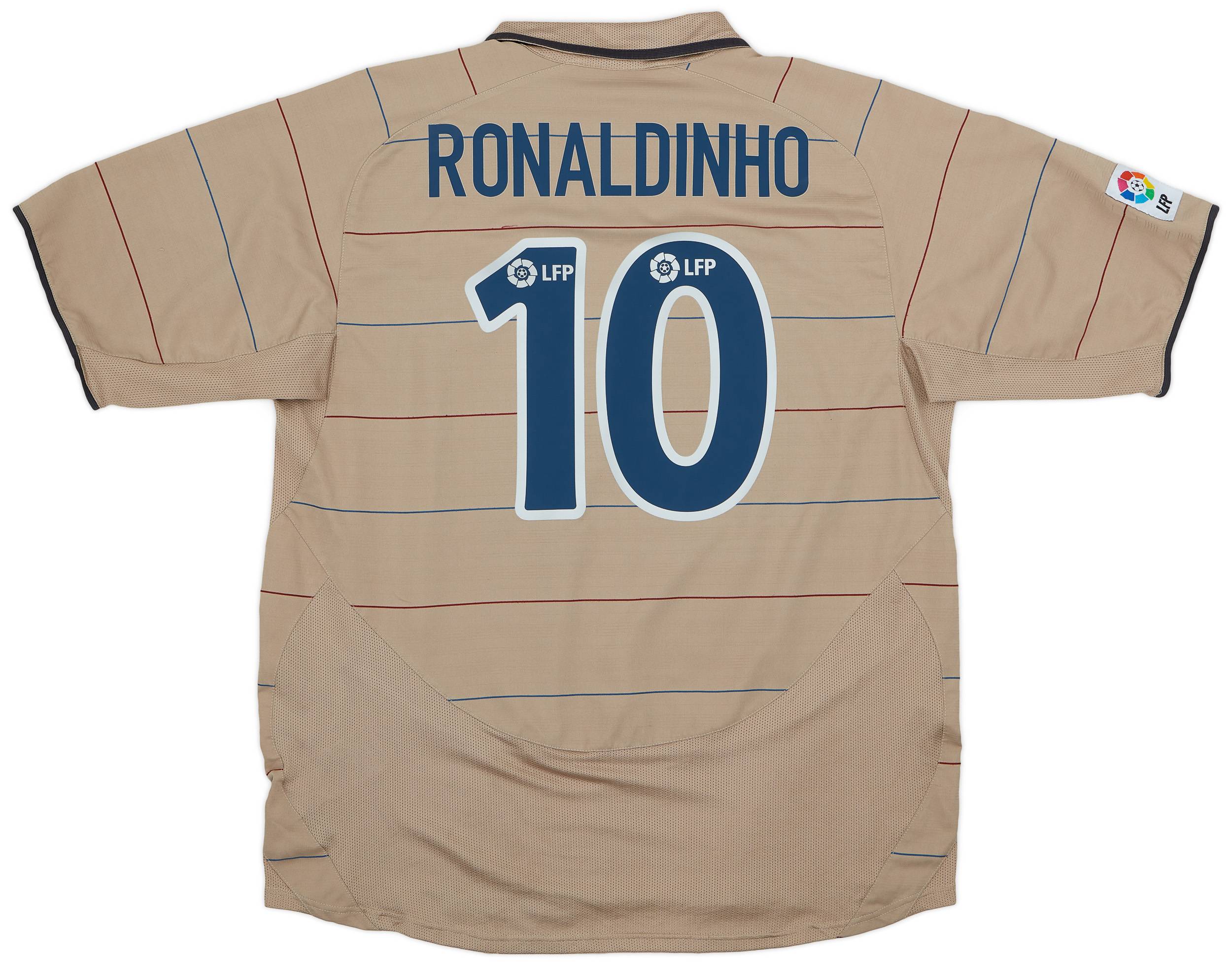 FCバルセロナ RONALDINHO 10番Barcelona Away0506 2006-07 FC Barcelona away jersey (#10 RONALDINHO) - S • RB