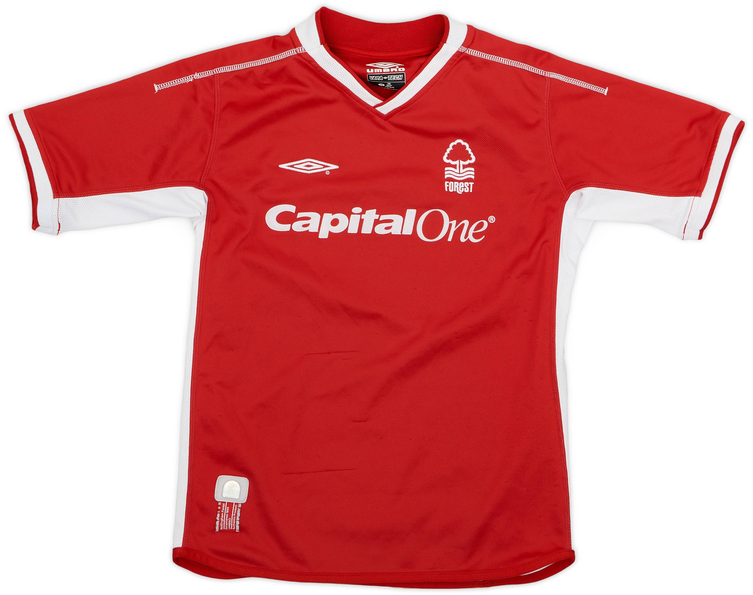 2002-03 Nottingham Forest Home Shirt - 7/10 - (M.Boys)