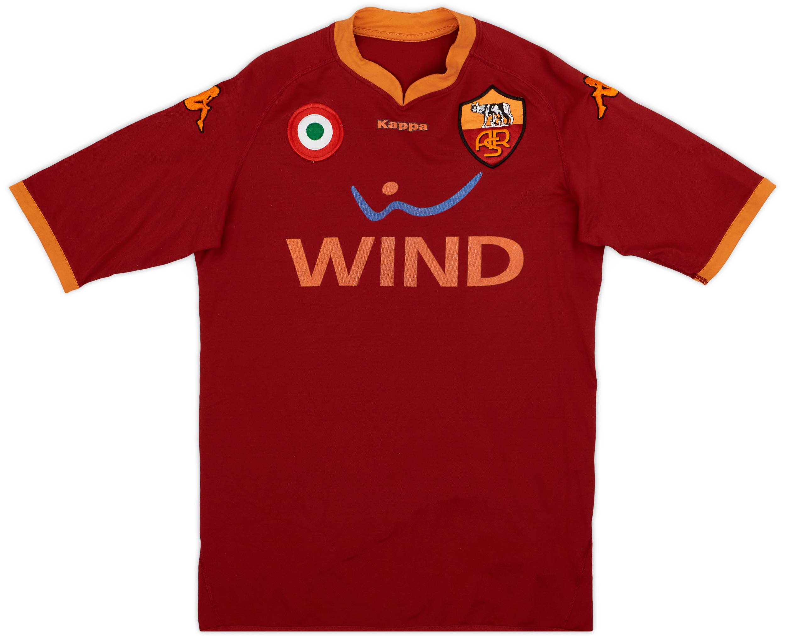 2007-08 Roma Home Shirt - 6/10 - (L)