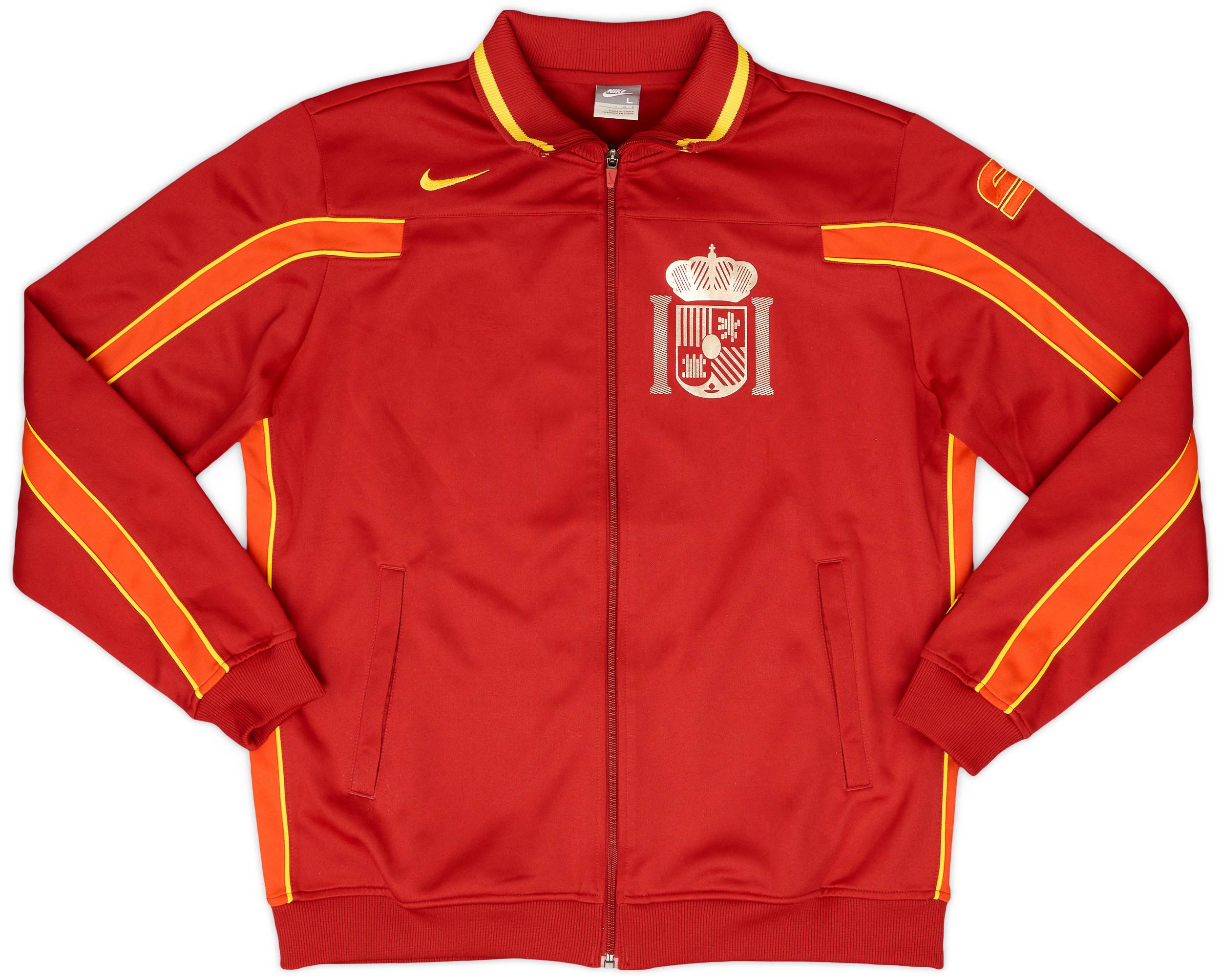 2008-09 Spain Nike Track Jacket - 8/10 - (L)