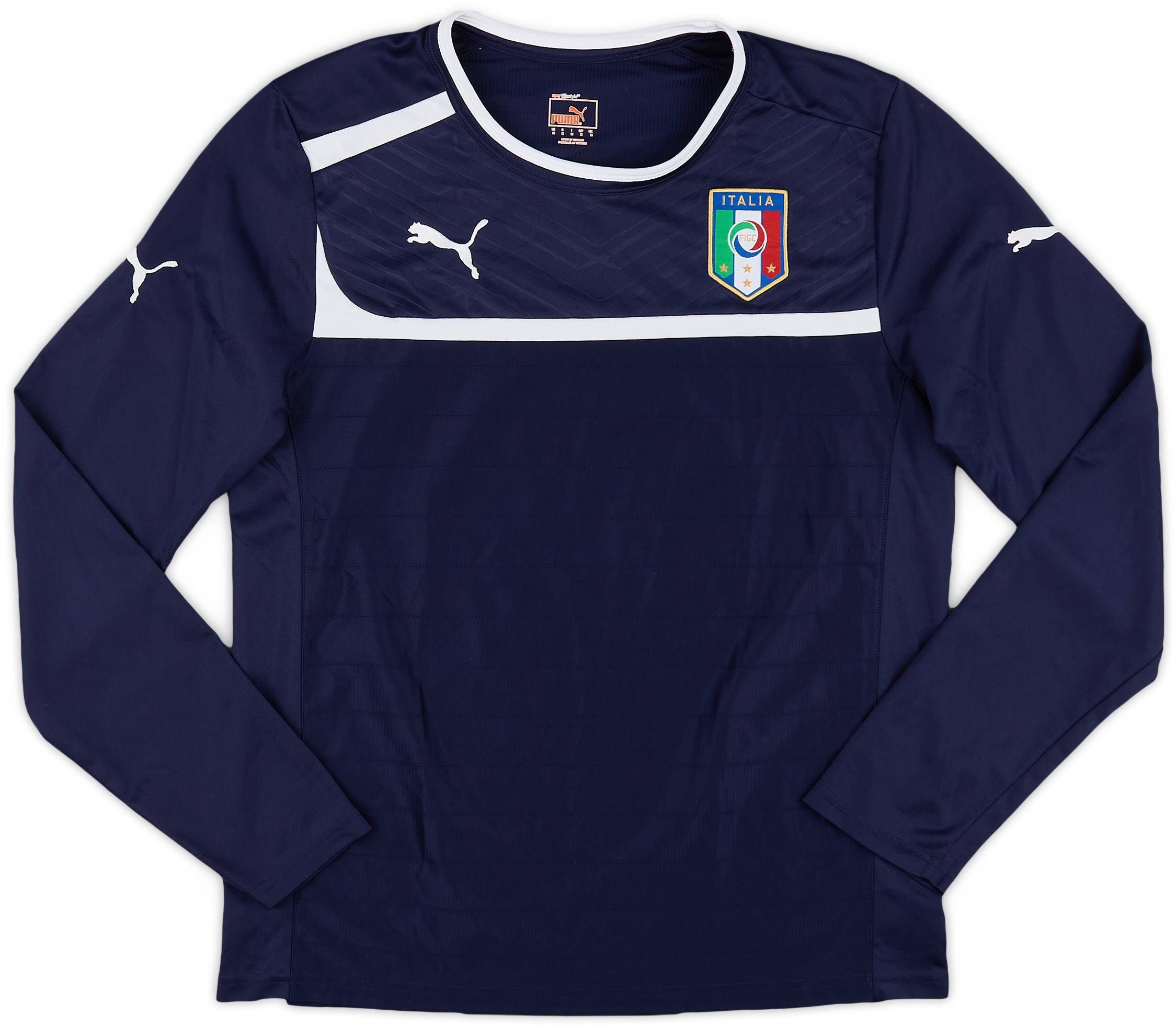 2012-13 Italy Puma Training L/S Shirt - 9/10 - (M)