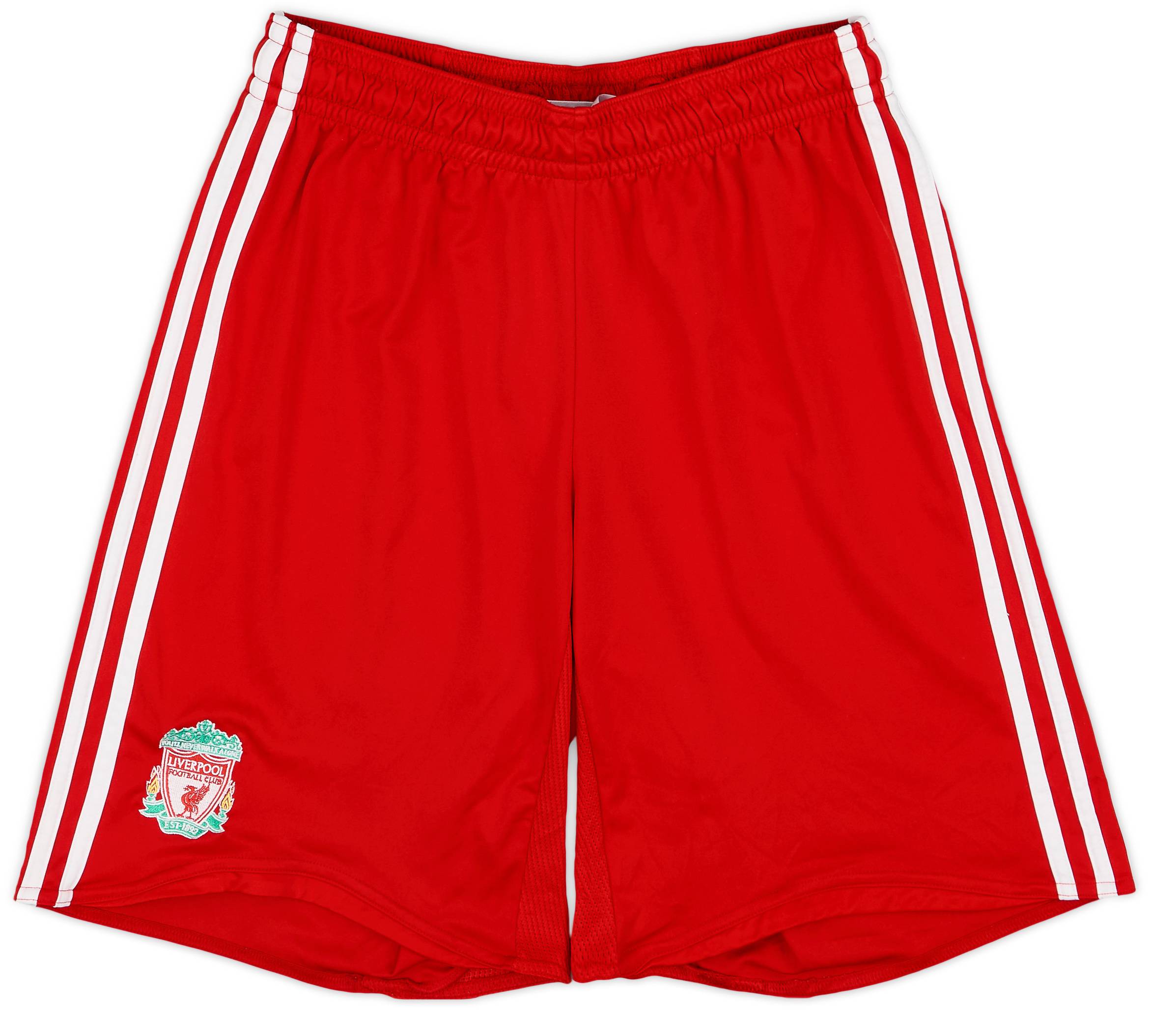 2008-10 Liverpool Home Shorts - 4/10 - (M)
