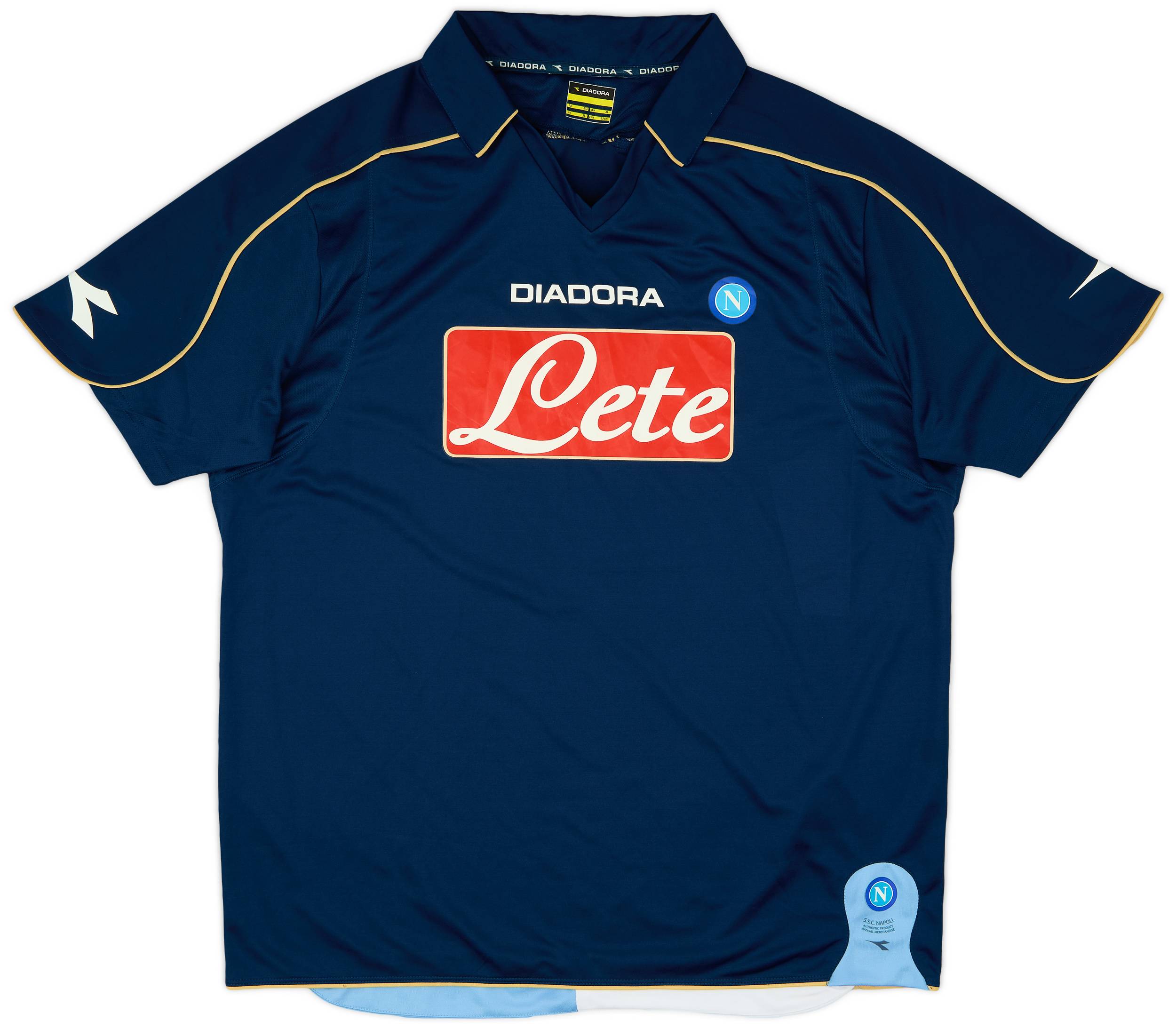 2008-09 Napoli Third Shirt - 9/10 - (XL)