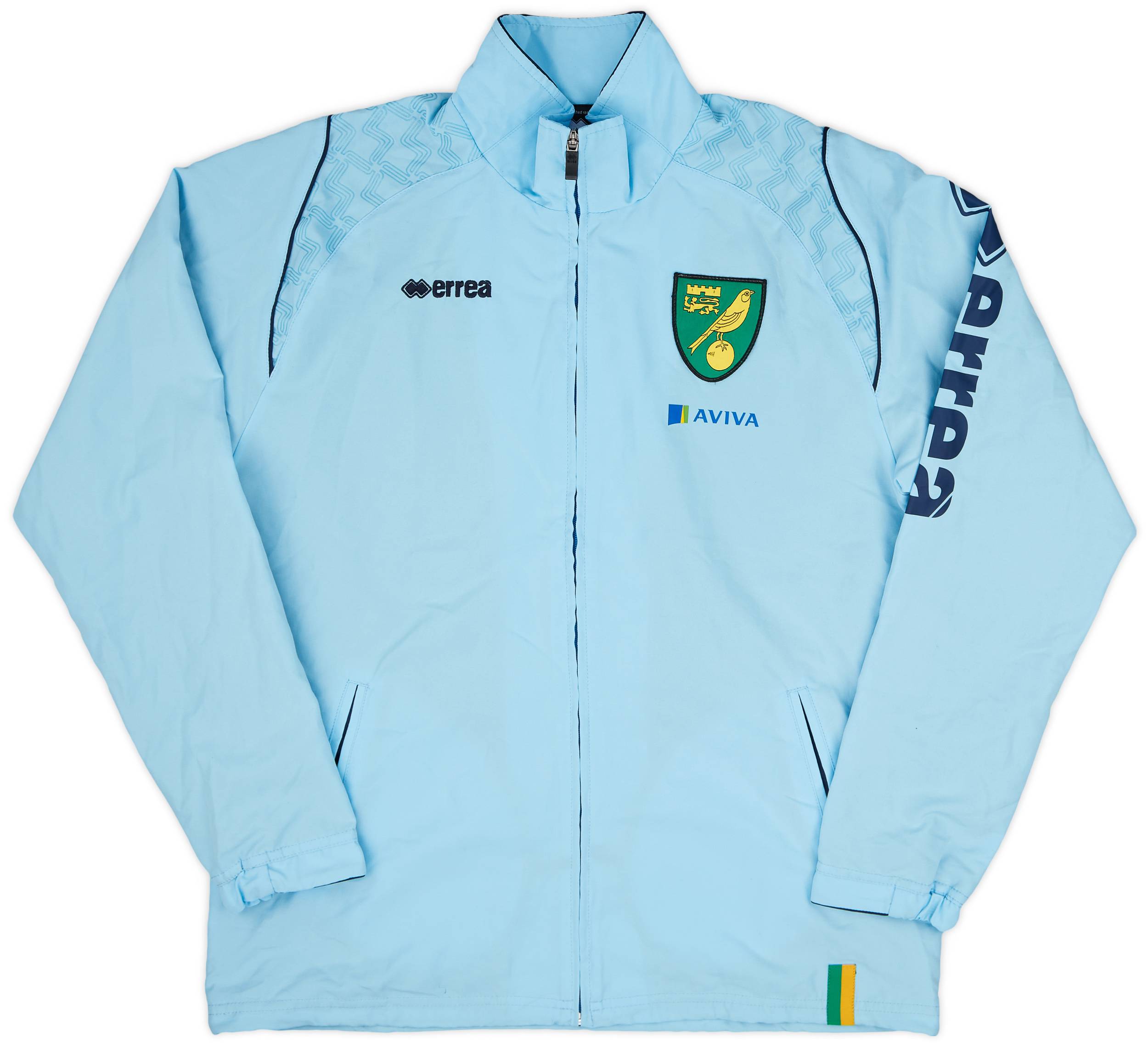 2013-14 Norwich Errea Track Jacket - 9/10 - (M)