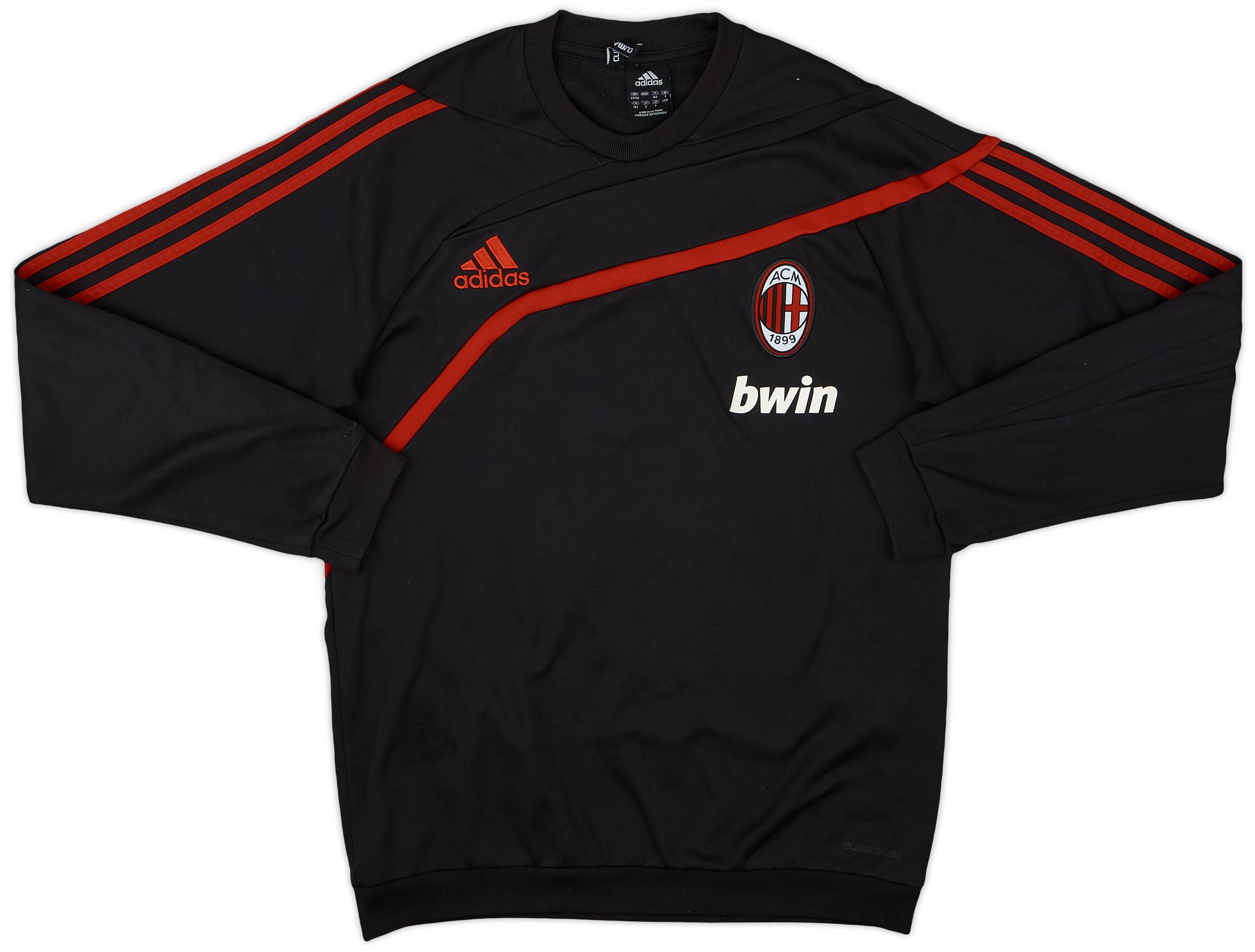2009-10 AC Milan adidas Sweat Top - 6/10 - (S)