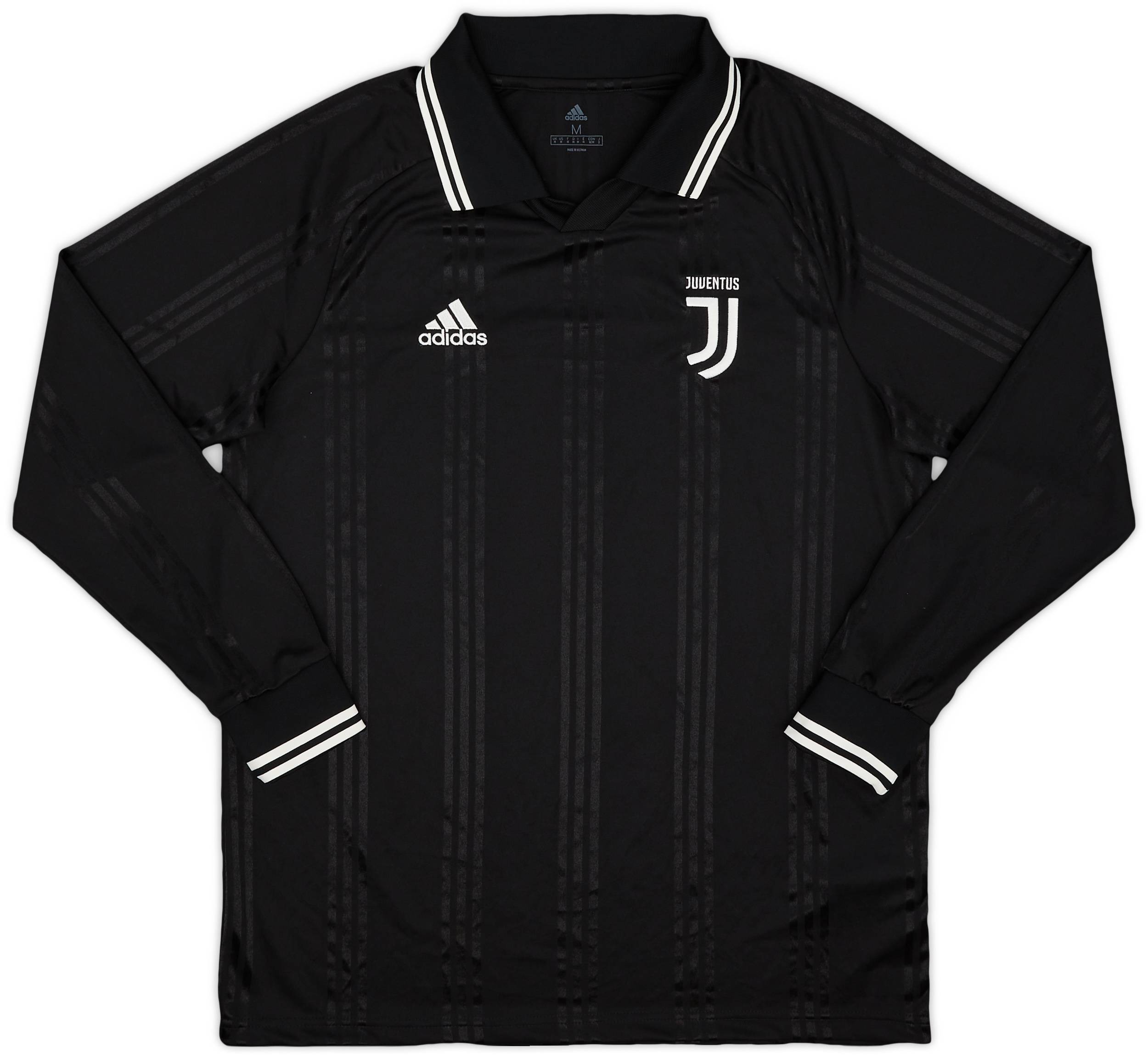 2019-20 Juventus adidas Icon Training L/S Shirt - 9/10 - (M)