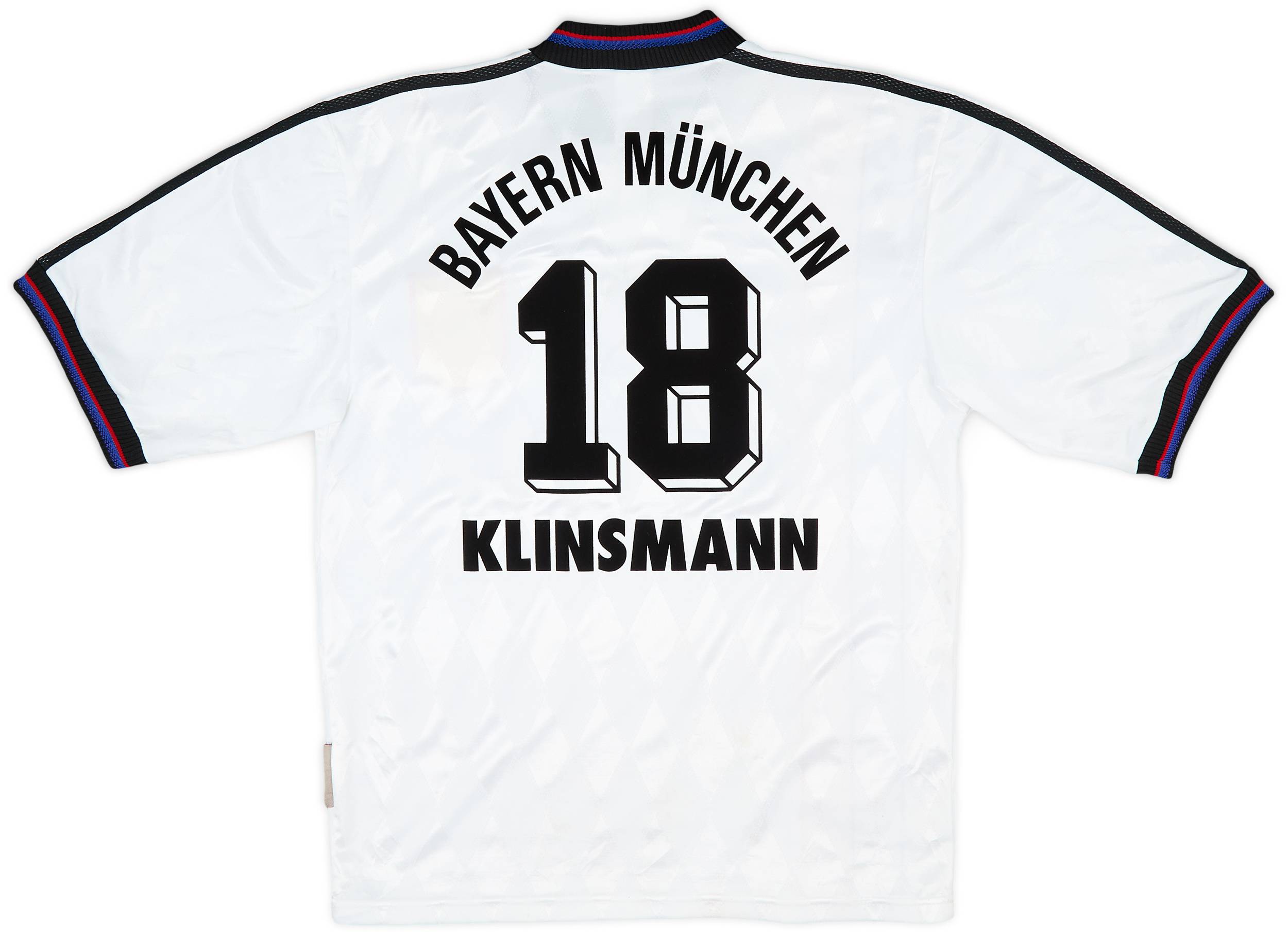 1996-98 Bayern Munich Away Shirt Klinsmann #18 - 5/10 - (S)