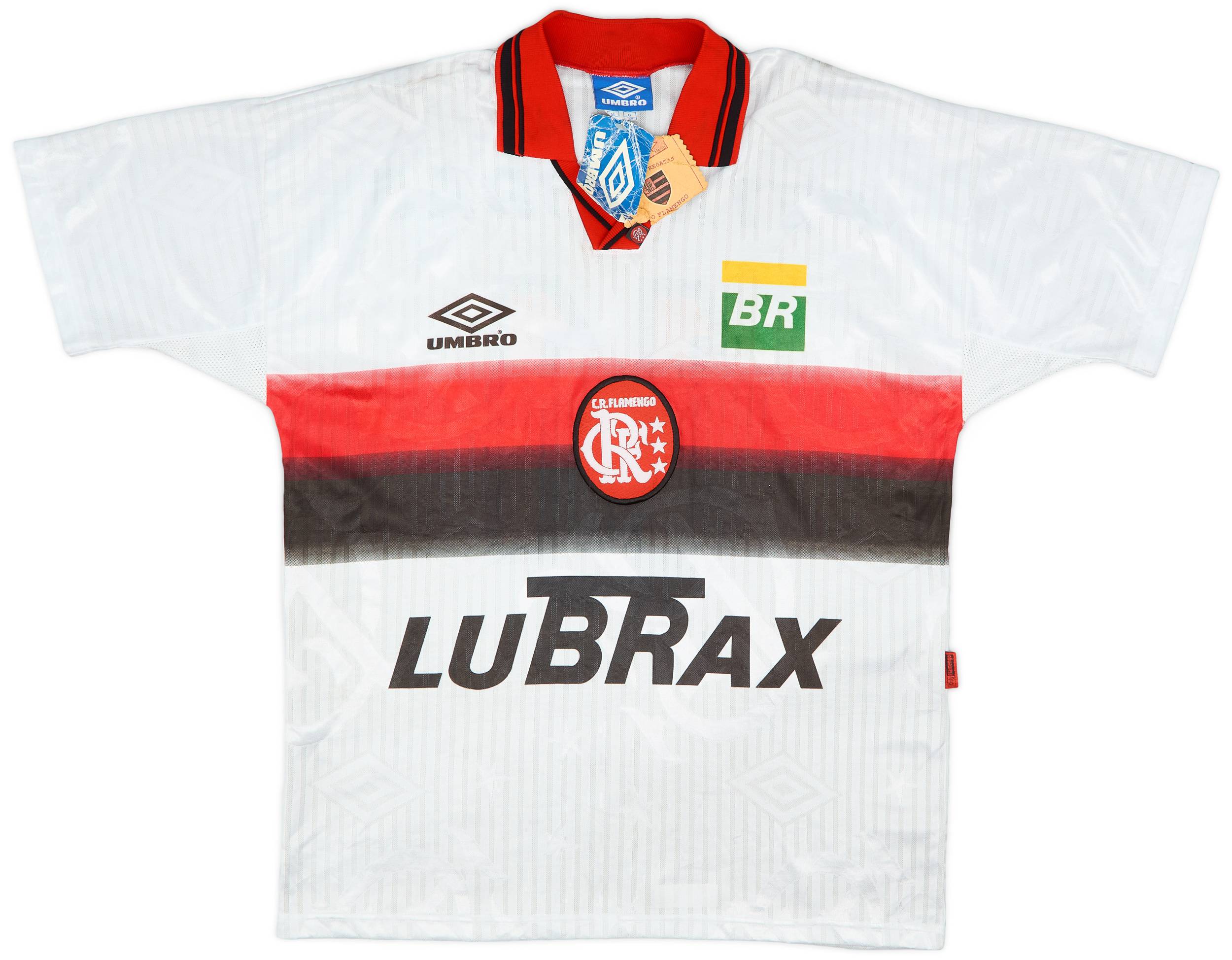 1997-99 Flamengo Away Shirt #11 (Romario) (L)
