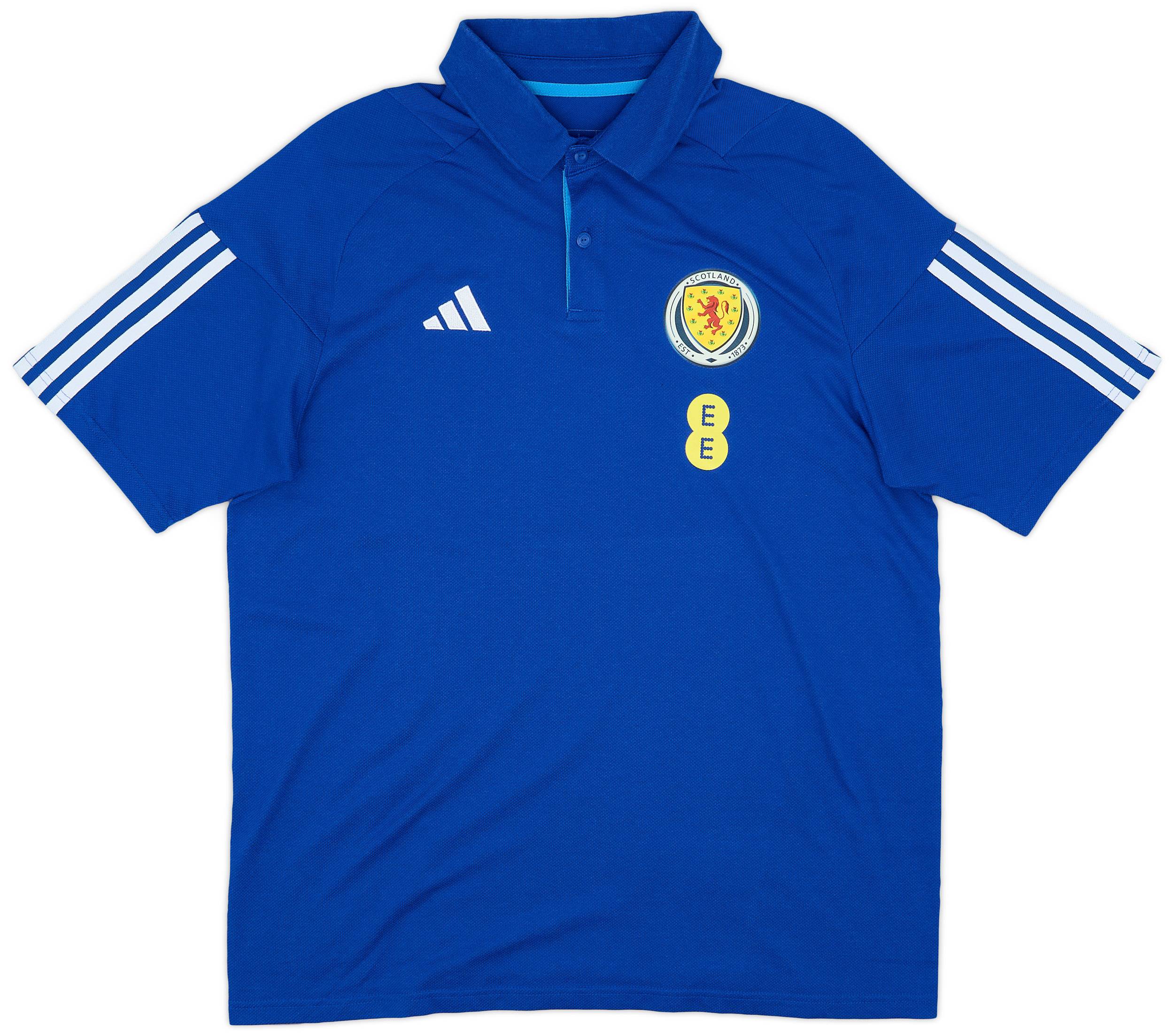 2023-24 Scotland Player Issue Polo T-Shirt - 6/10