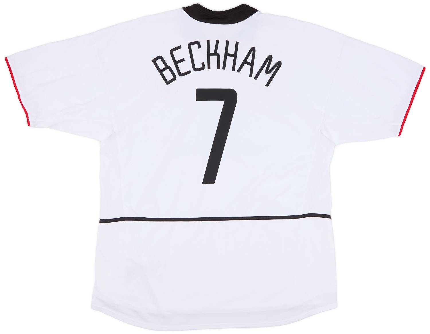 2002-03 Manchester United Away Shirt Beckham #7 - 8/10 - (XXL)
