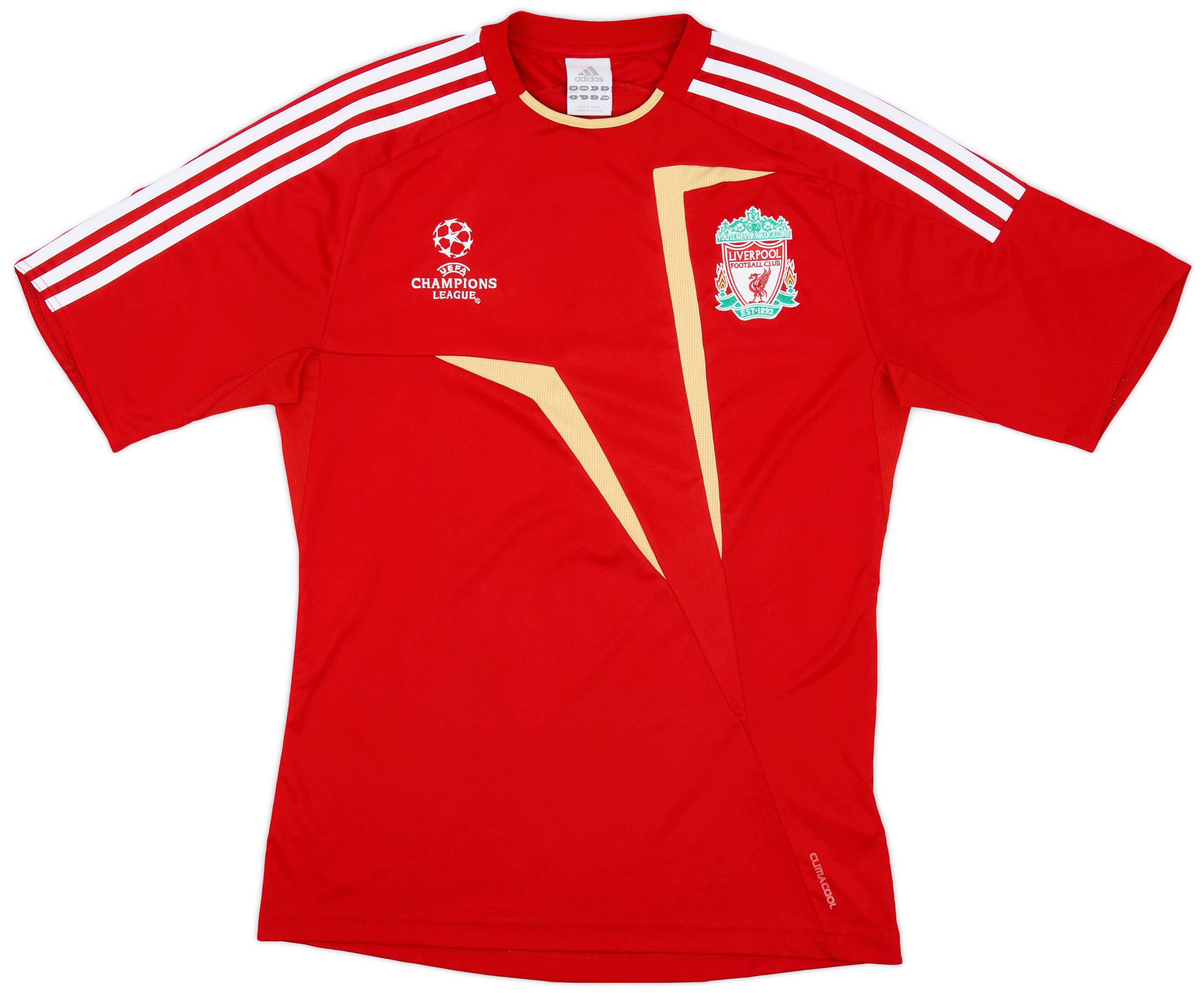 2009-10 Liverpool adidas Training Shirt - 7/10 - (M)