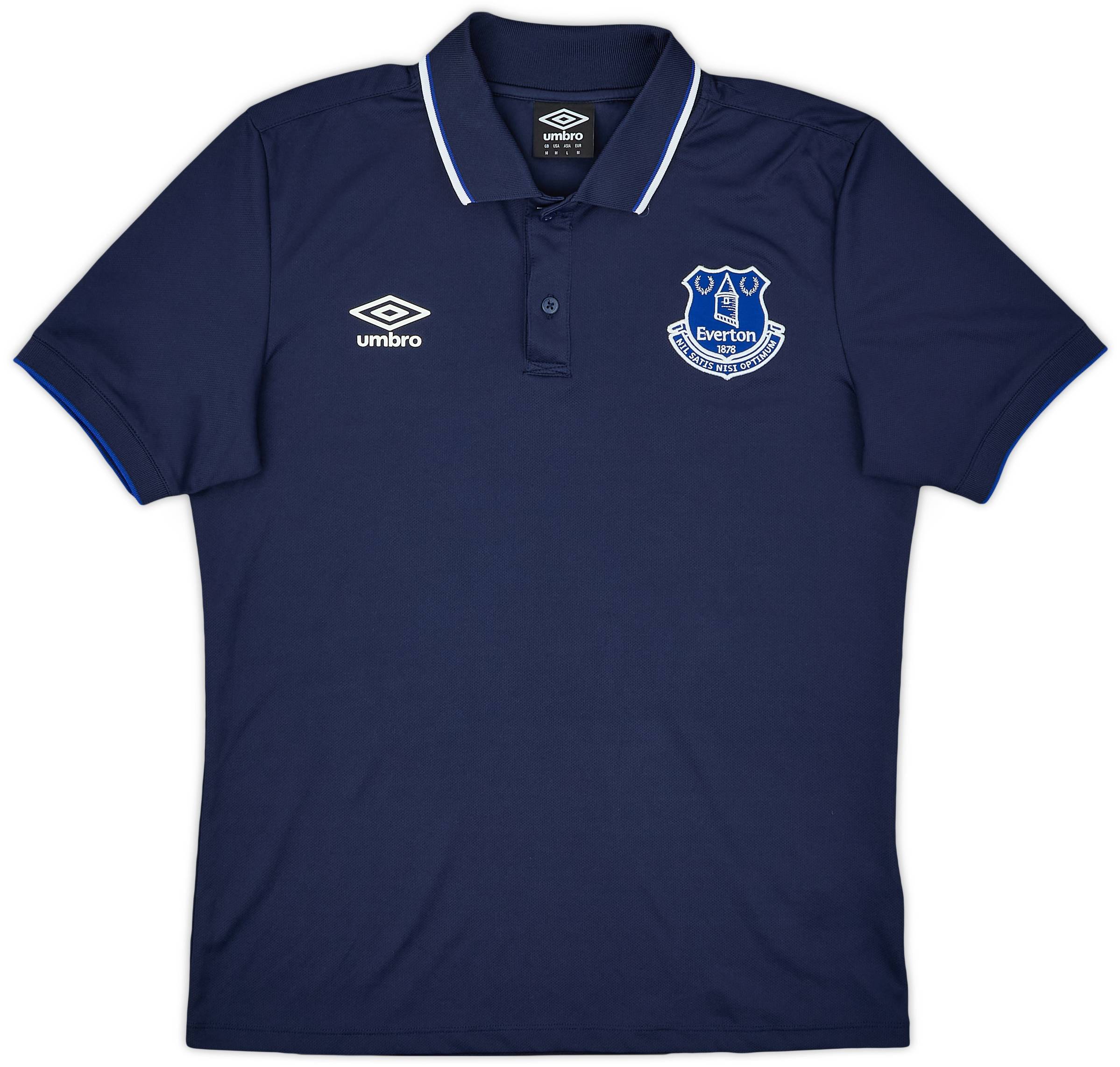 2014-15 Everton Umbro Polo Shirt - 9/10 - (M)