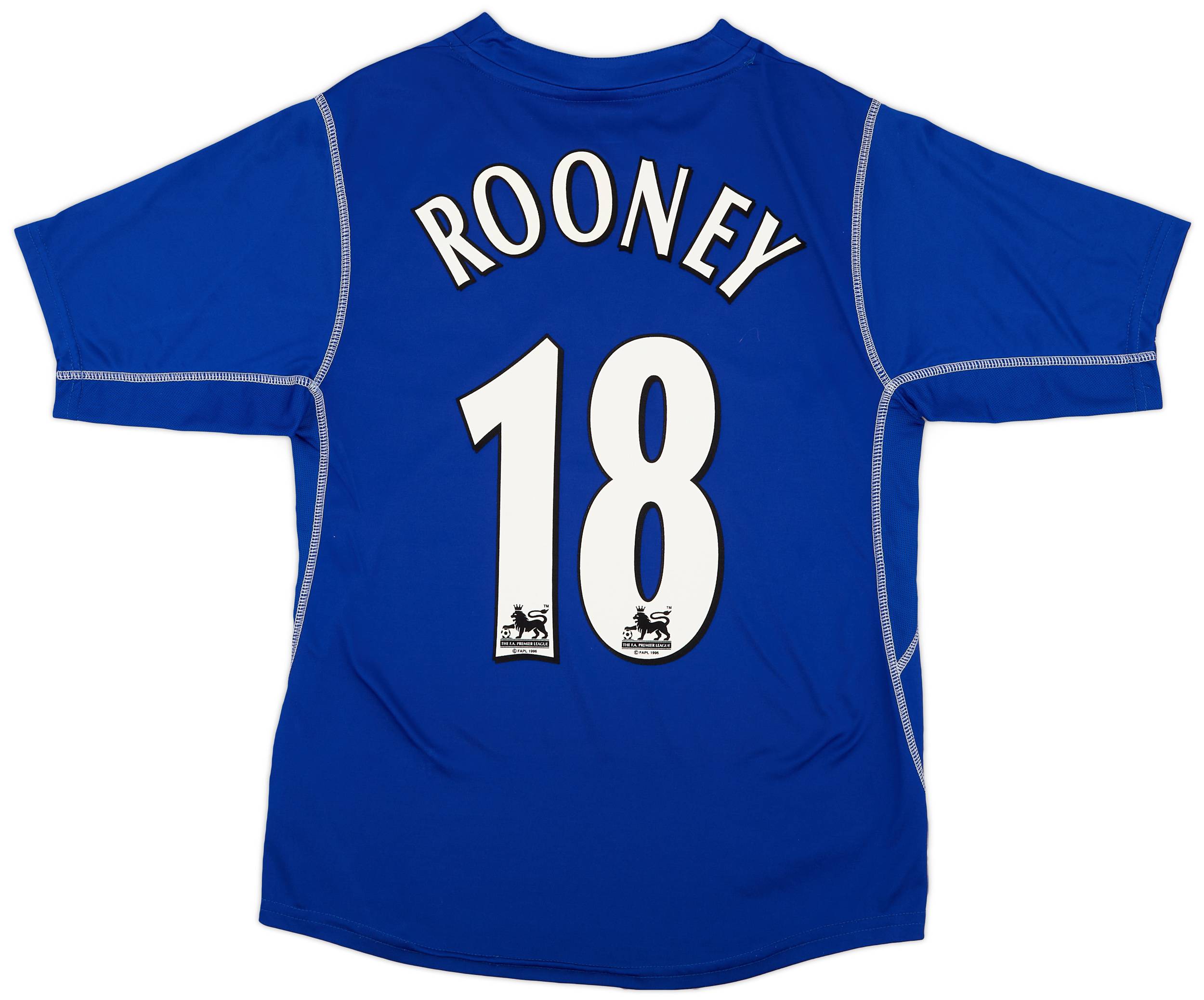 2002-03 Everton Home Shirt Rooney #18 - 8/10 - (M)