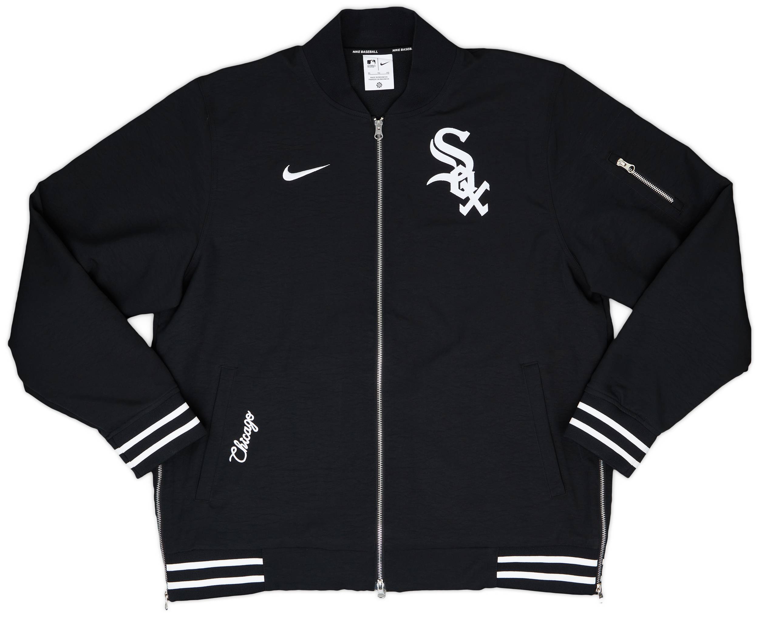 2023-24 Chicago White Sox Nike Authentic Bomber Jacket - 9/10 - (XL)