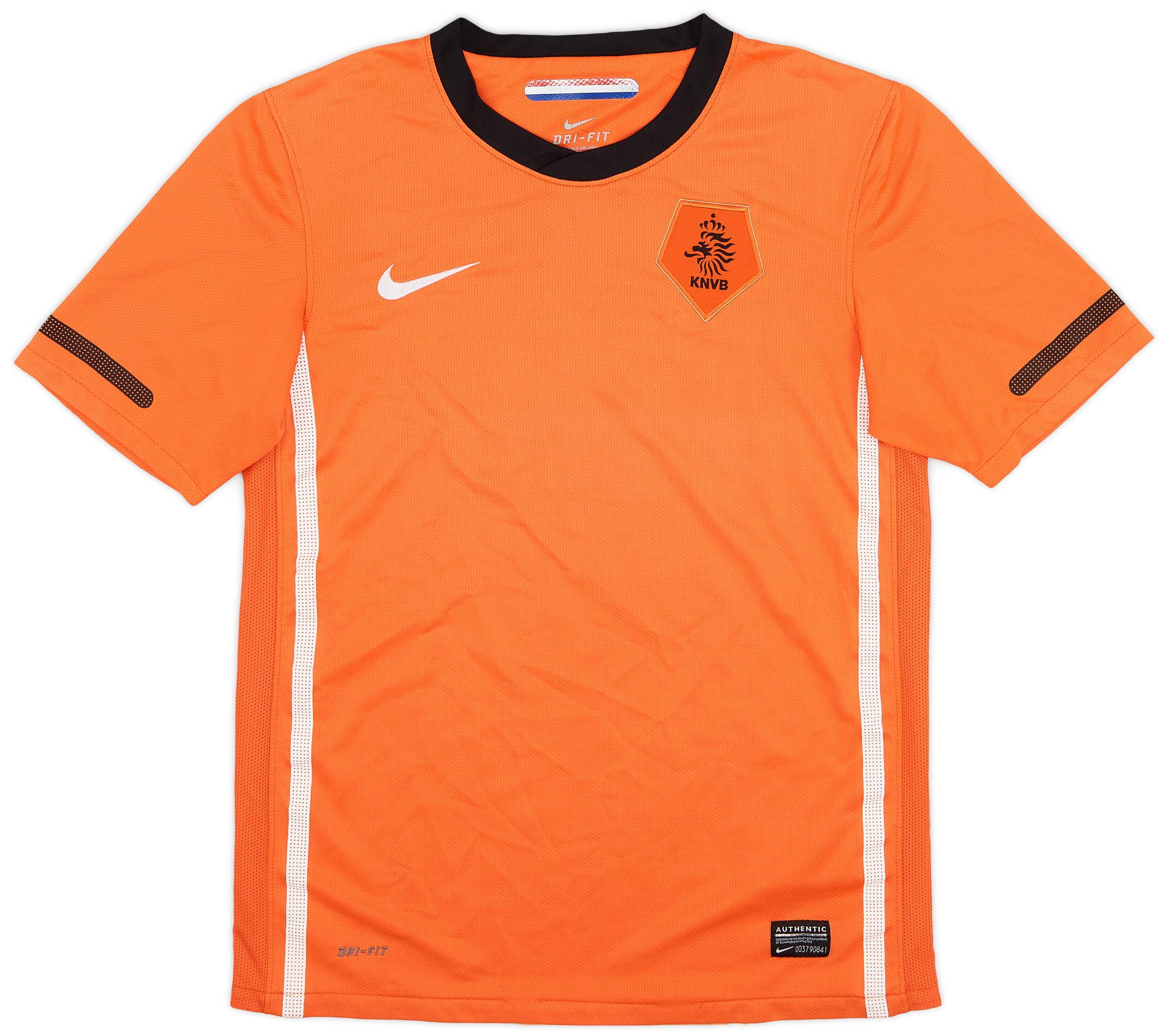 2010-11 Netherlands Home Shirt - 8/10 - (L.Boys)