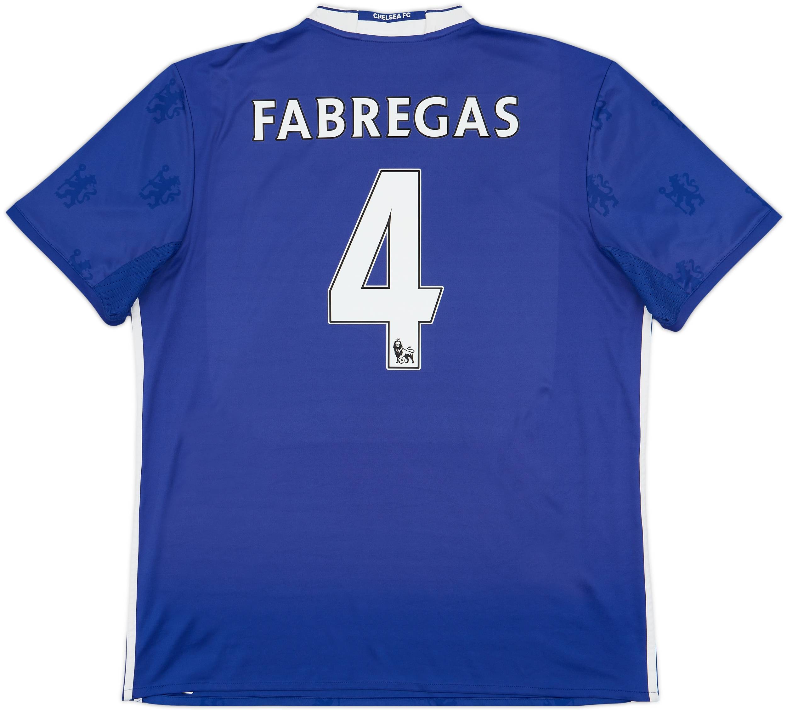 2016-17 Chelsea Home Shirt Fabregas #4 - 5/10 - (XL)