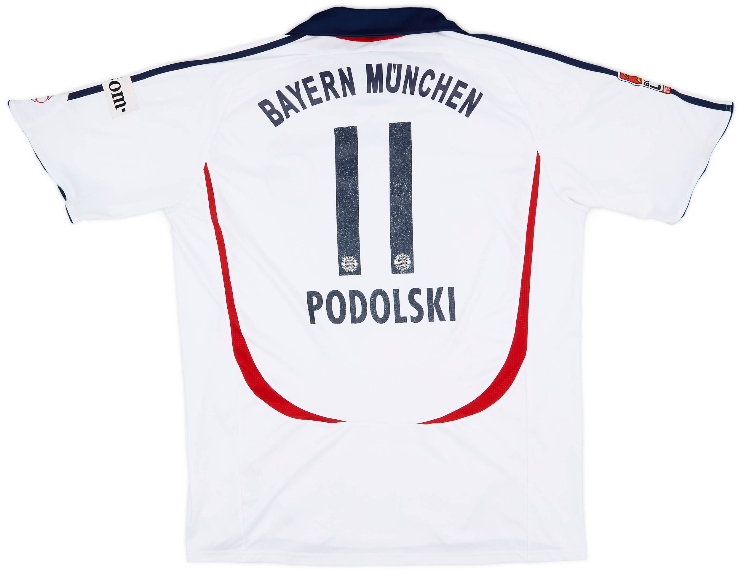 有名なブランド Munich Bayern 2006-07 Away (XL) - 7/10 - #11 Poloski Shirt ウェア