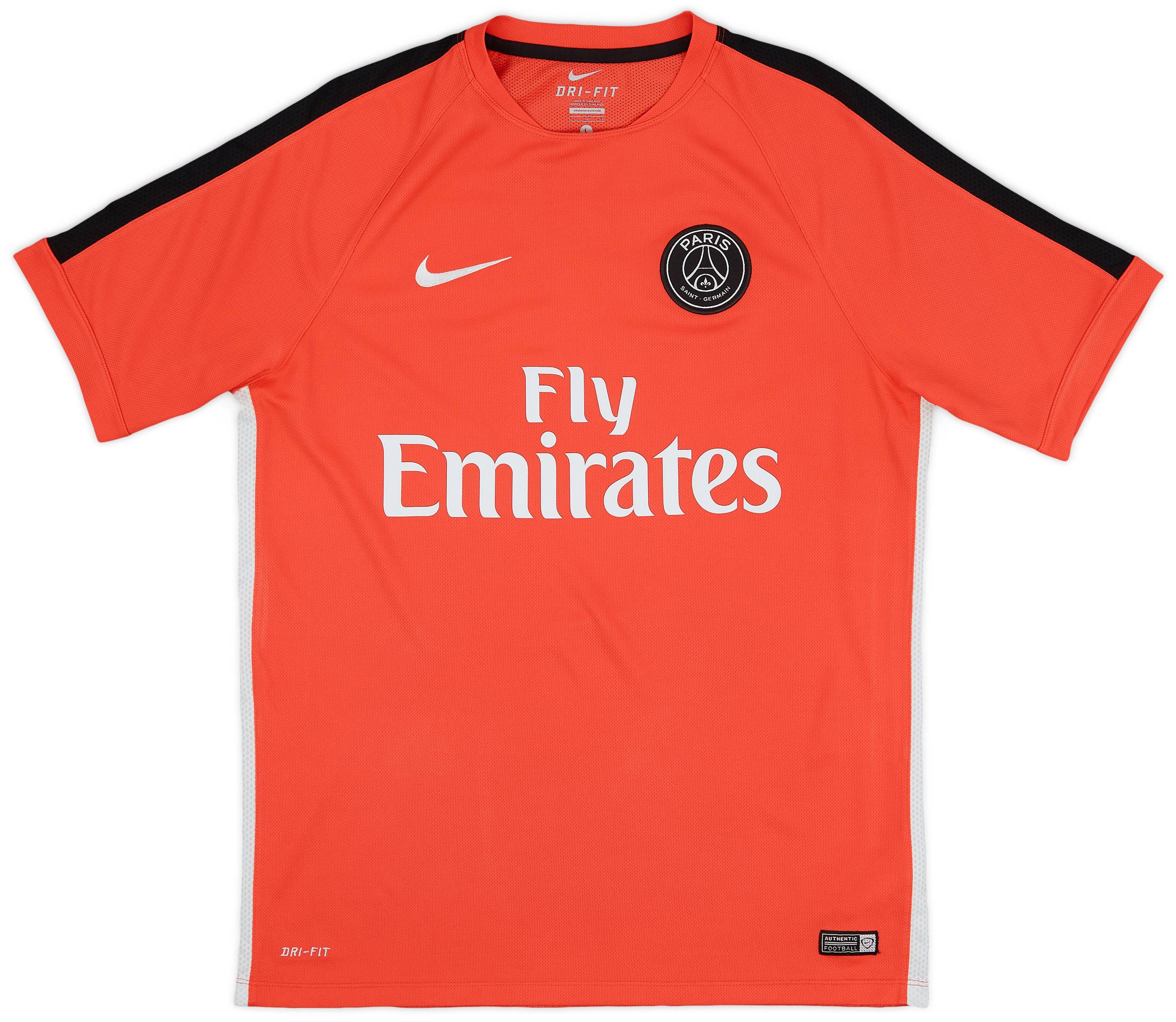 2015-16 Paris Saint-Germain Nike Training Shirt - 9/10 - (L)