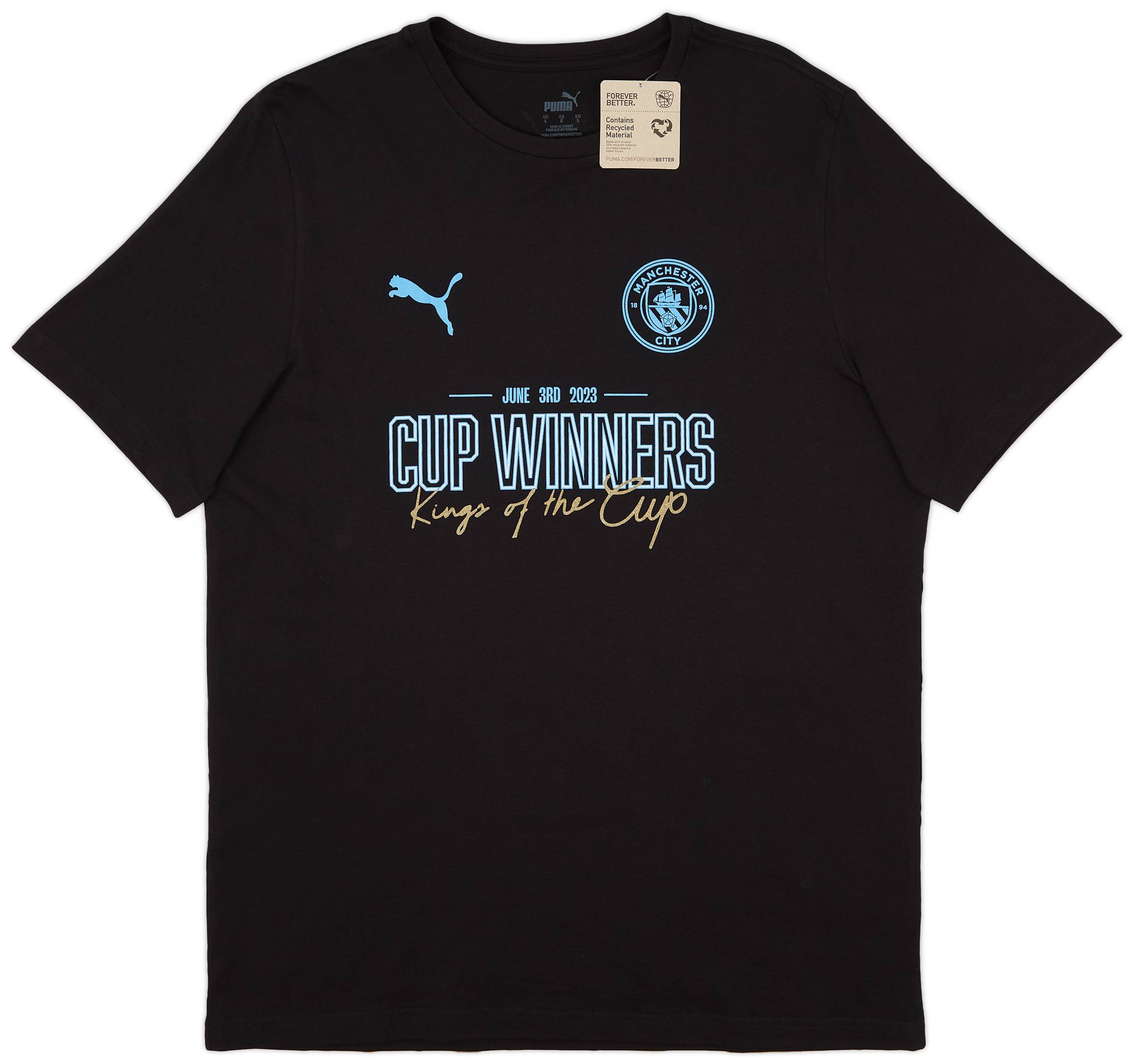 2022-23 Manchester City Puma Cup Winners Tee