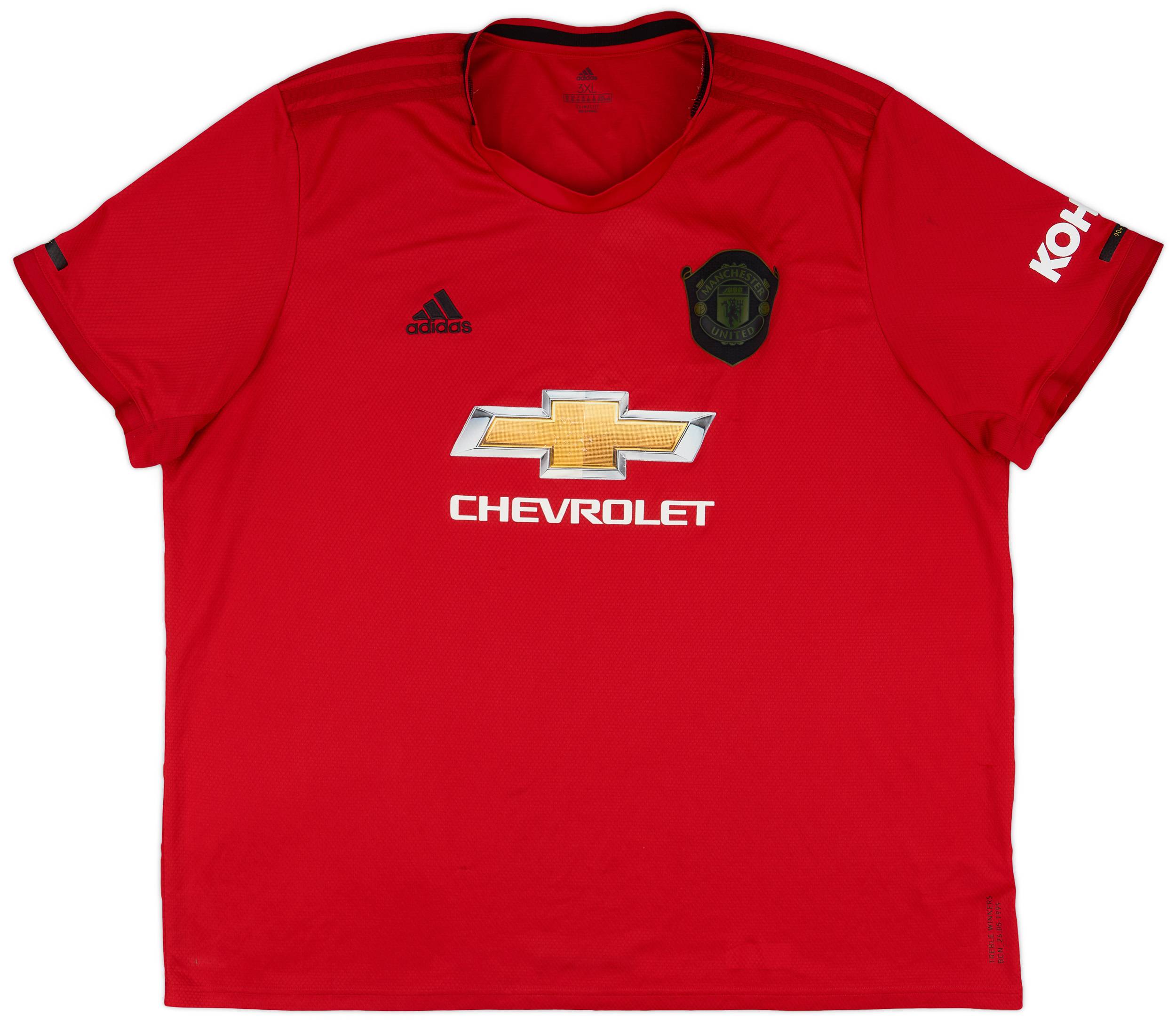 2019-20 Manchester United Home Shirt - 7/10 - (3XL)