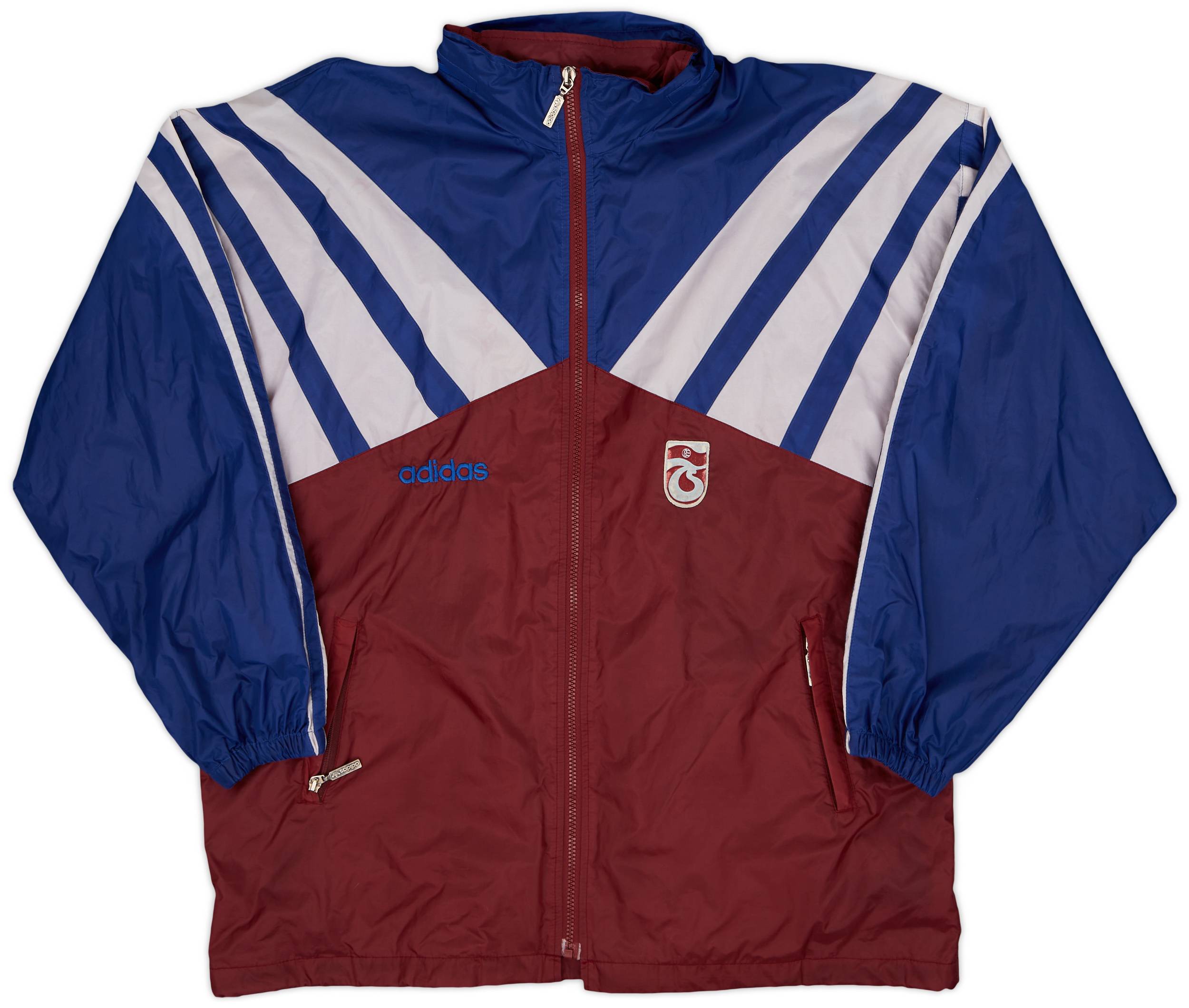 1997-98 Trabzonspor adidas Hooded Rain Jacket - 7/10 - (XXL)