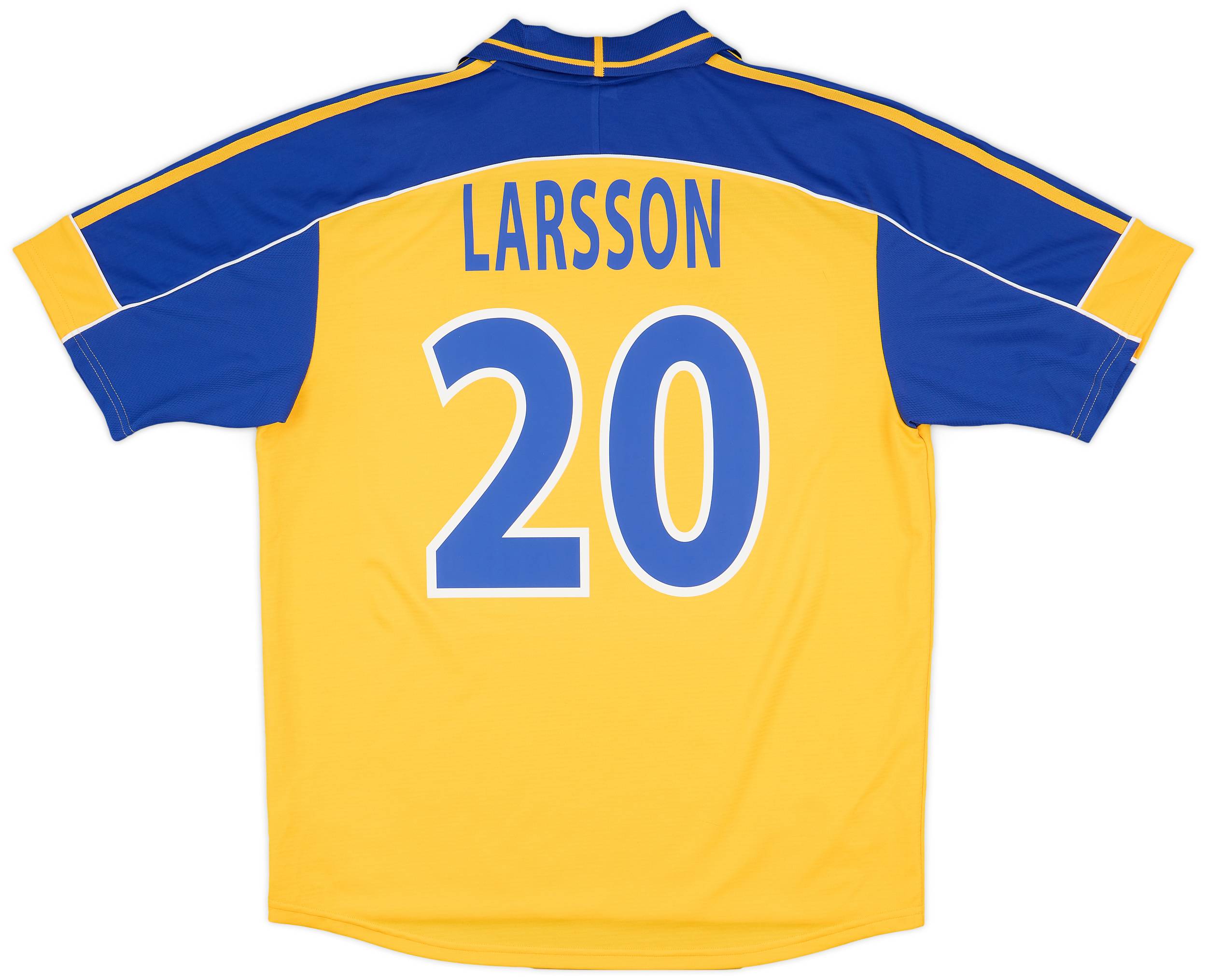 レア‼️スウェーデン　00 ホーム　ユニフォーム　ユーロ2000 ラーション レア‼️スウェーデン 00 ホーム ユニフォーム ユーロ2000 ラーション