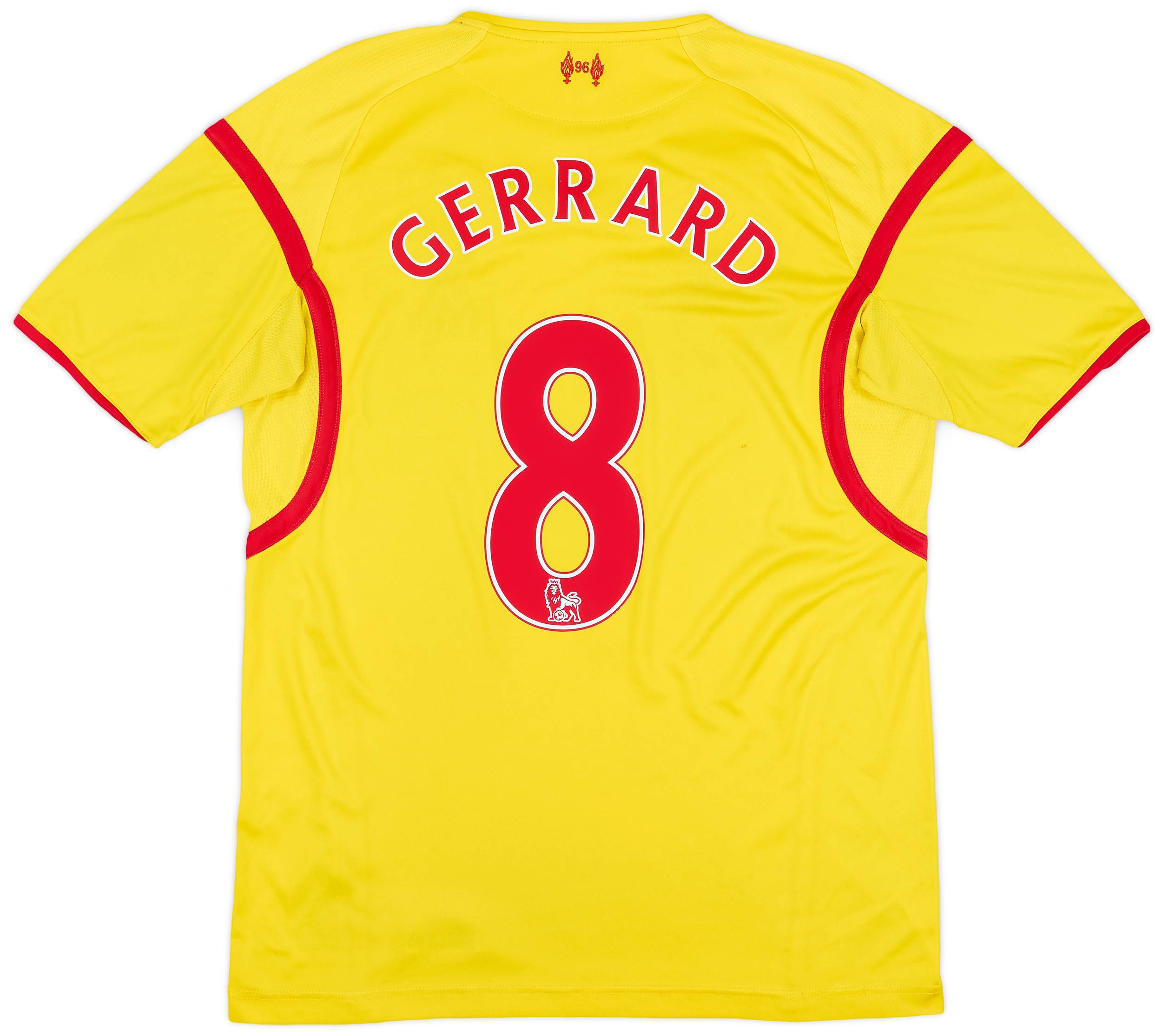 2014-15 Liverpool Away Shirt Gerrard #8 - 5/10 - (M)