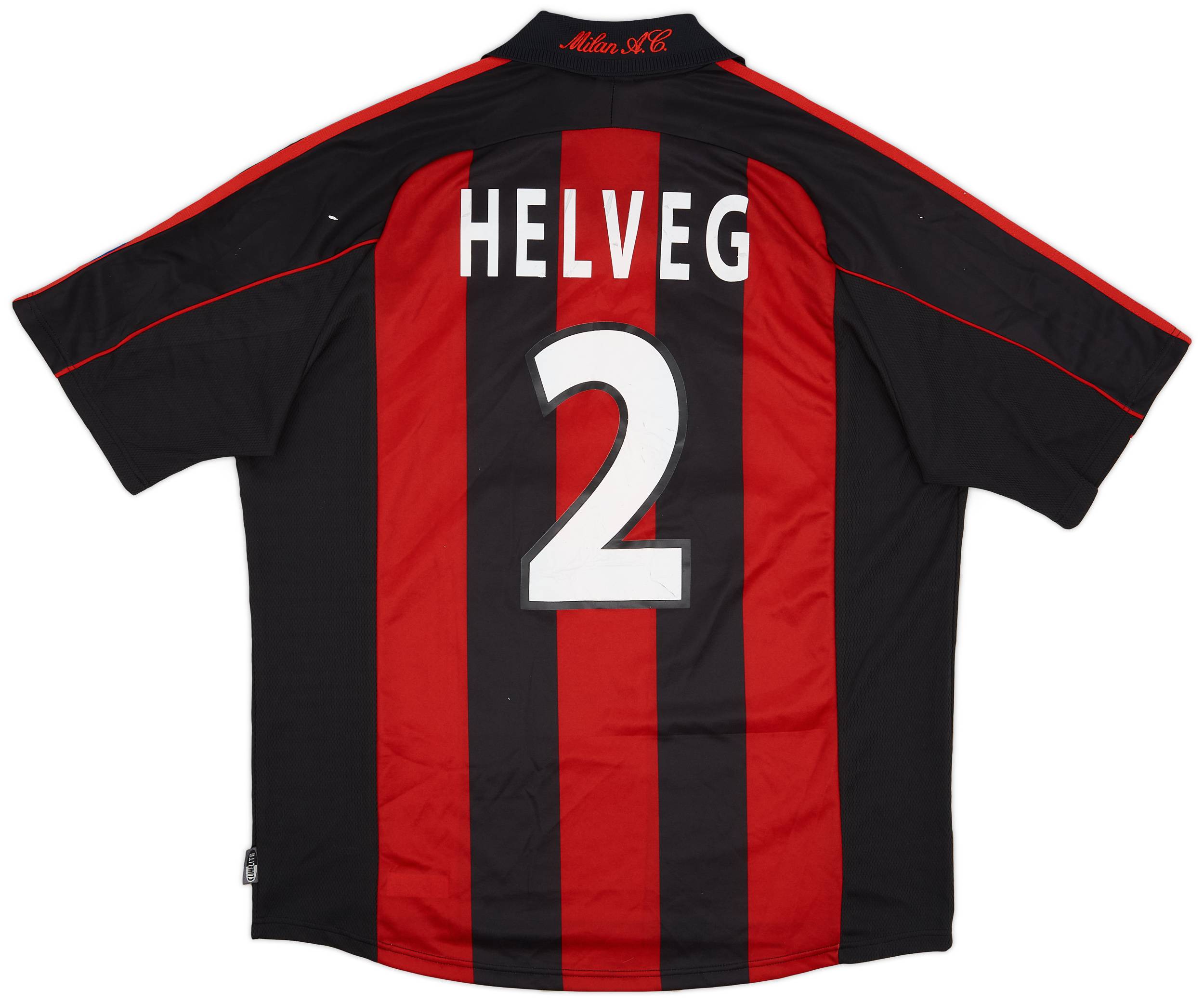 【デッドストック】激レア ACミラン 2000-　02 H 長袖 M(日本O) 2000-02 AC Milan adidas Sweat Top - 9/10 - (M)