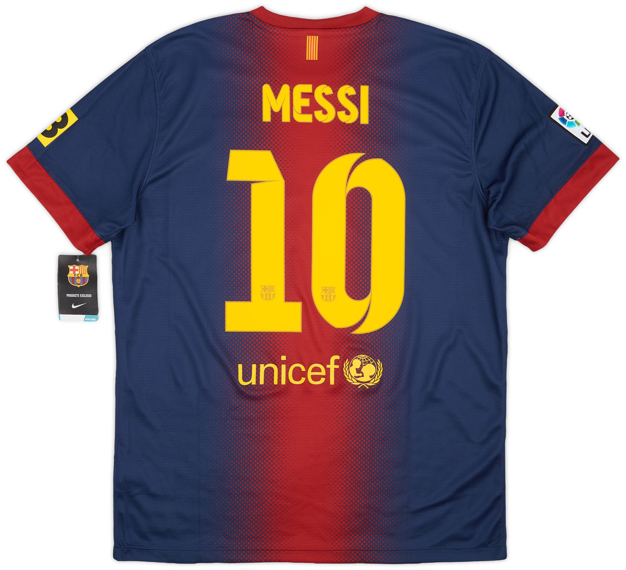 2012-13 Barcelona Home Shirt Messi #10 (L)