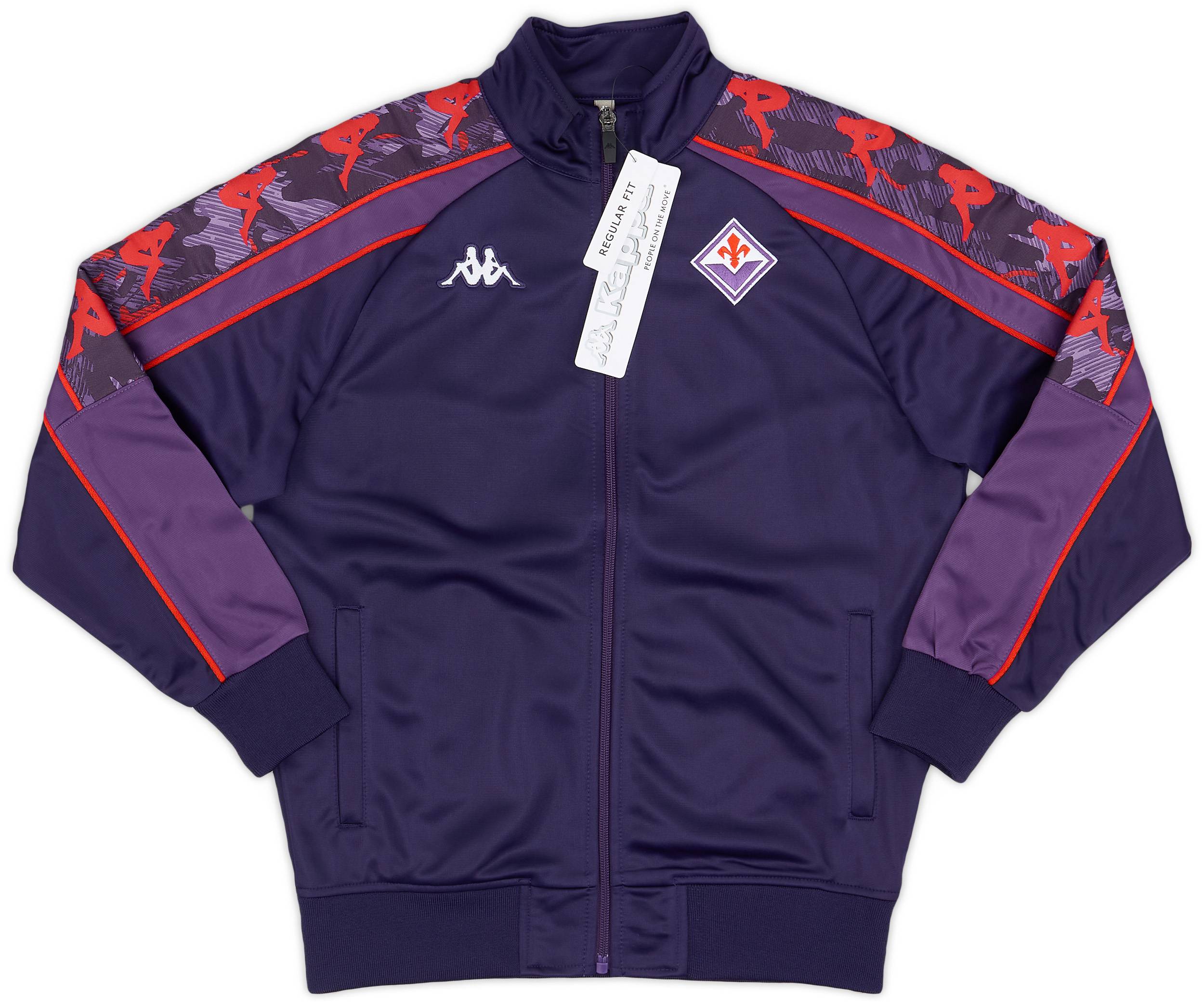 2023 24 Fiorentina Kappa Track Jacket KIDS