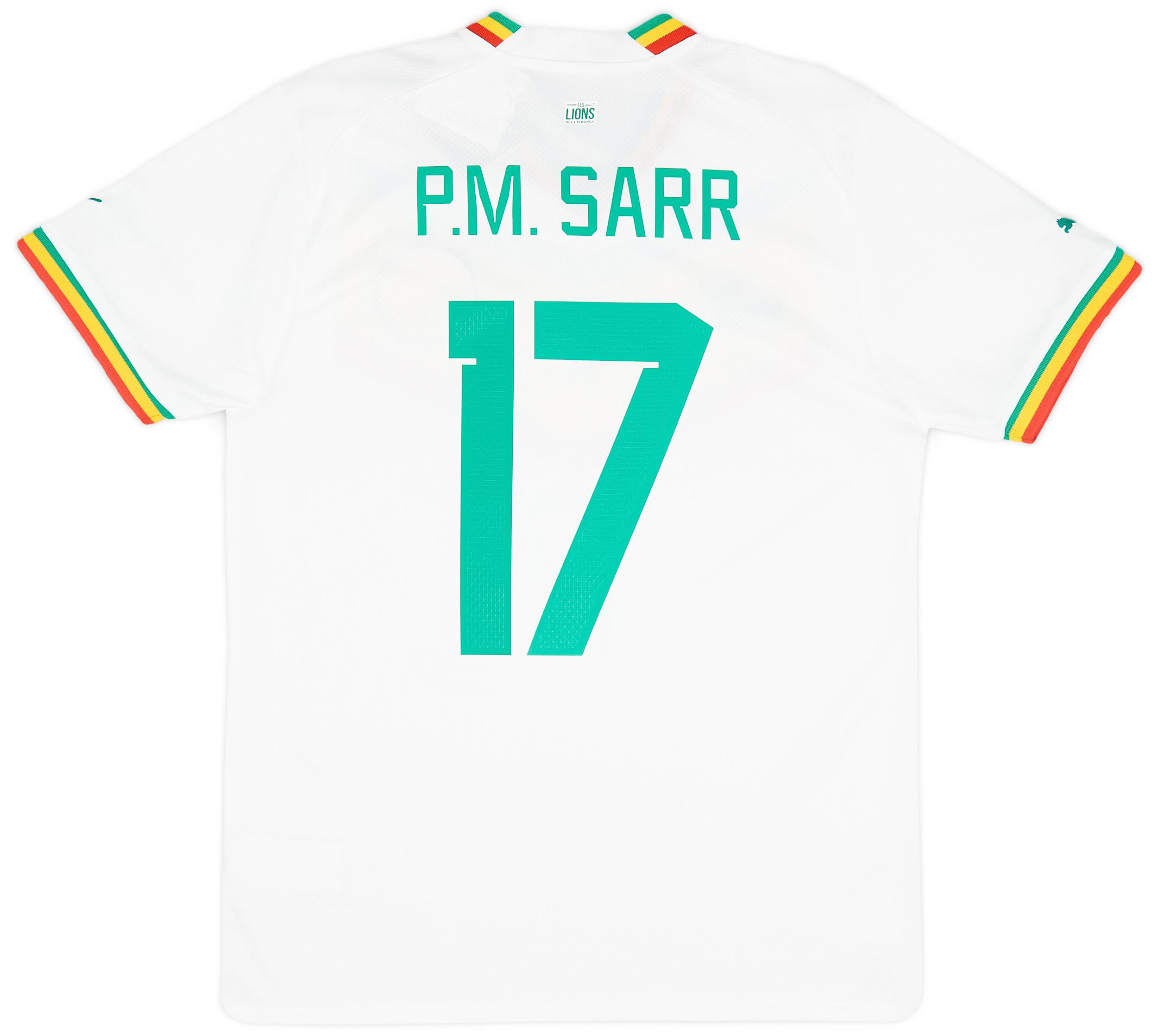 2022-23 Senegal Home Shirt M.Sarr #17 (S)