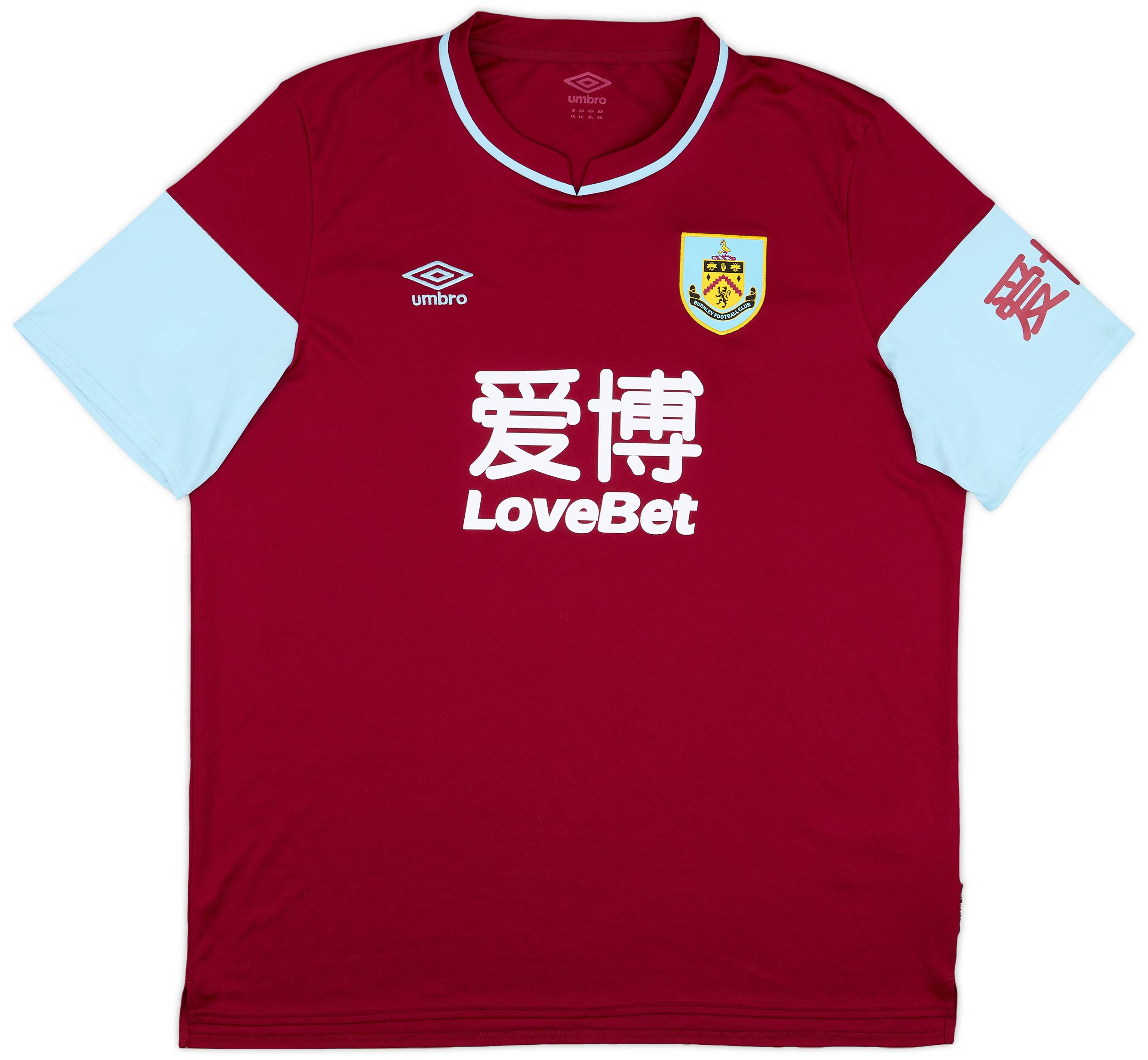 2020-21 Burnley Home Shirt - 9/10 - (XXL)
