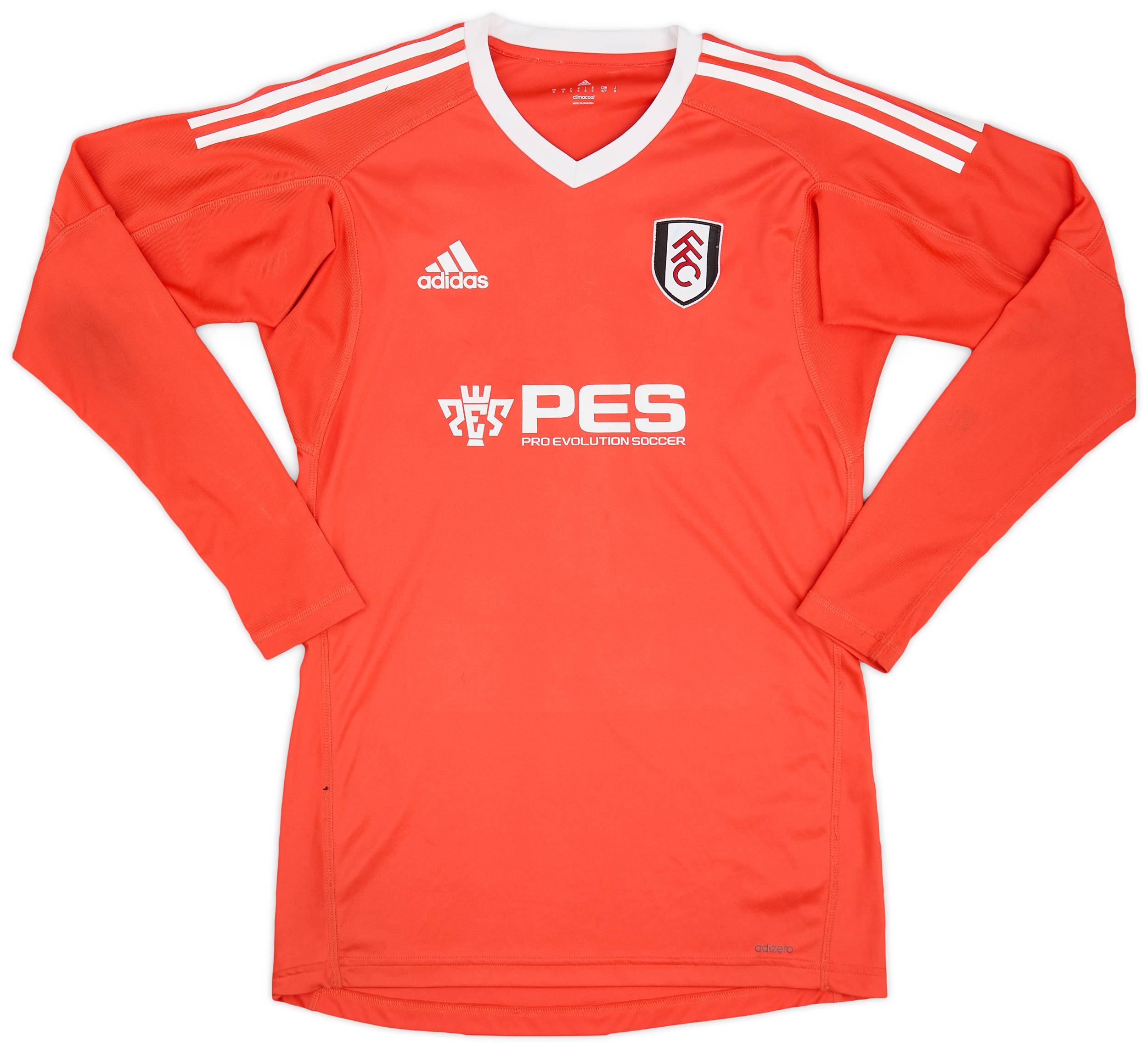 2017-18 Fulham Youth Player Issue GK Shirt #12 - 6/10 - (S)