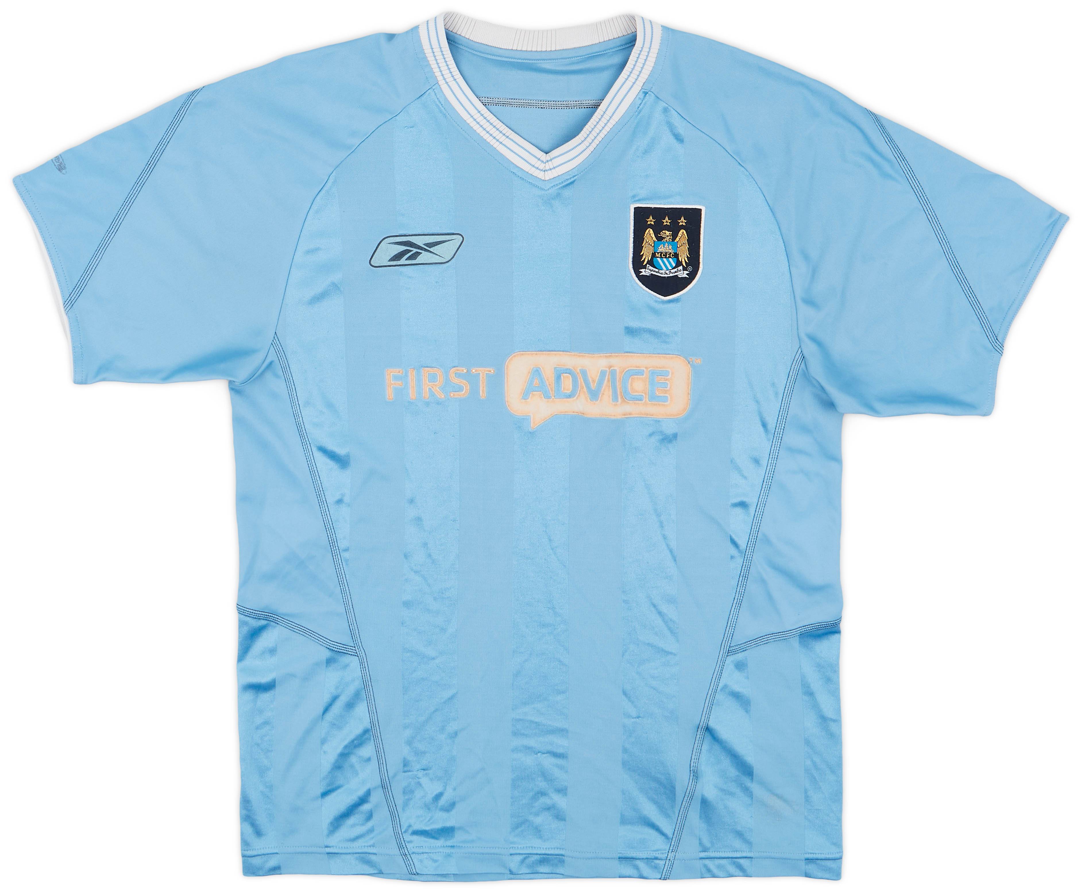 2003-04 Manchester City Home Shirt - 5/10 - (M)