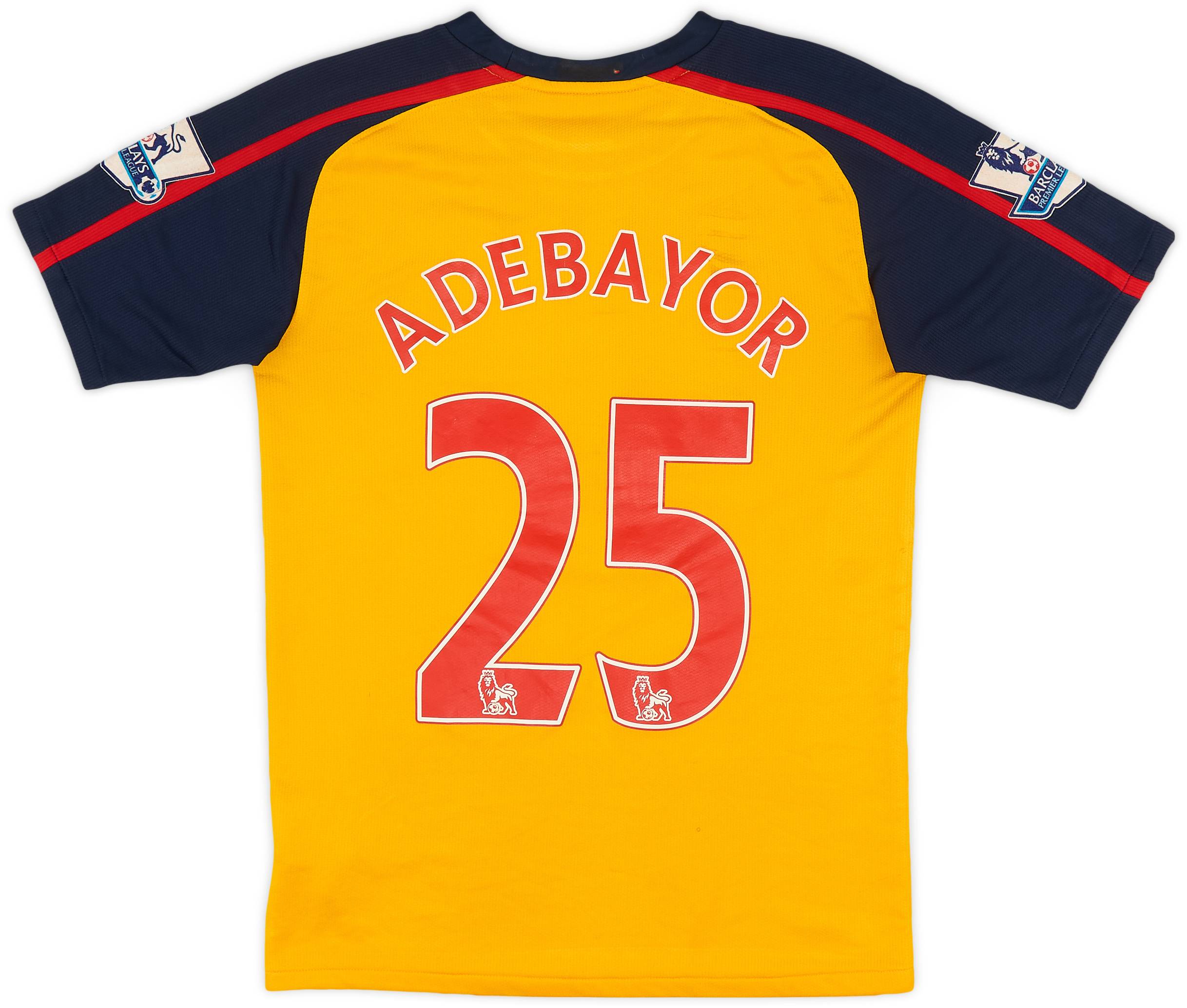 ARSENAL LONDON 2009 2010 AWAY FOOTBALL SHIRT SOCCER JERSEY