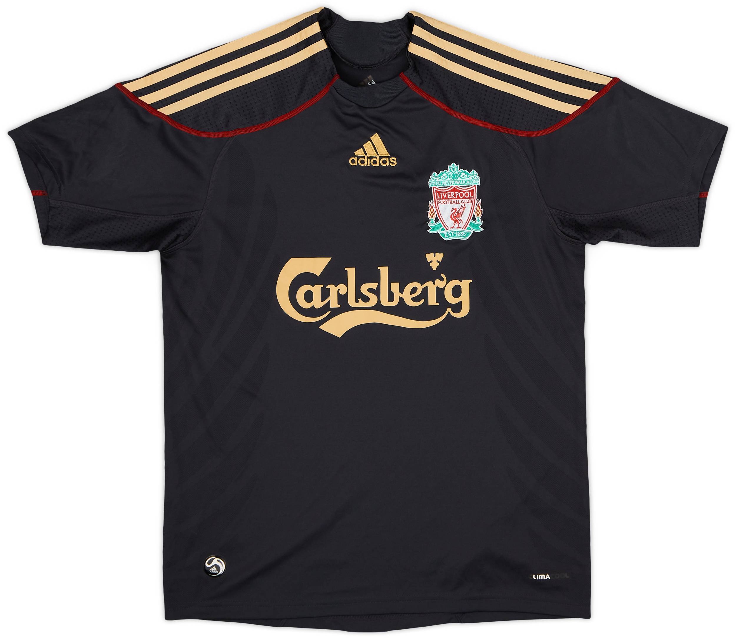 2009-10 Liverpool Away Shirt - 8/10 - (L.Boys)
