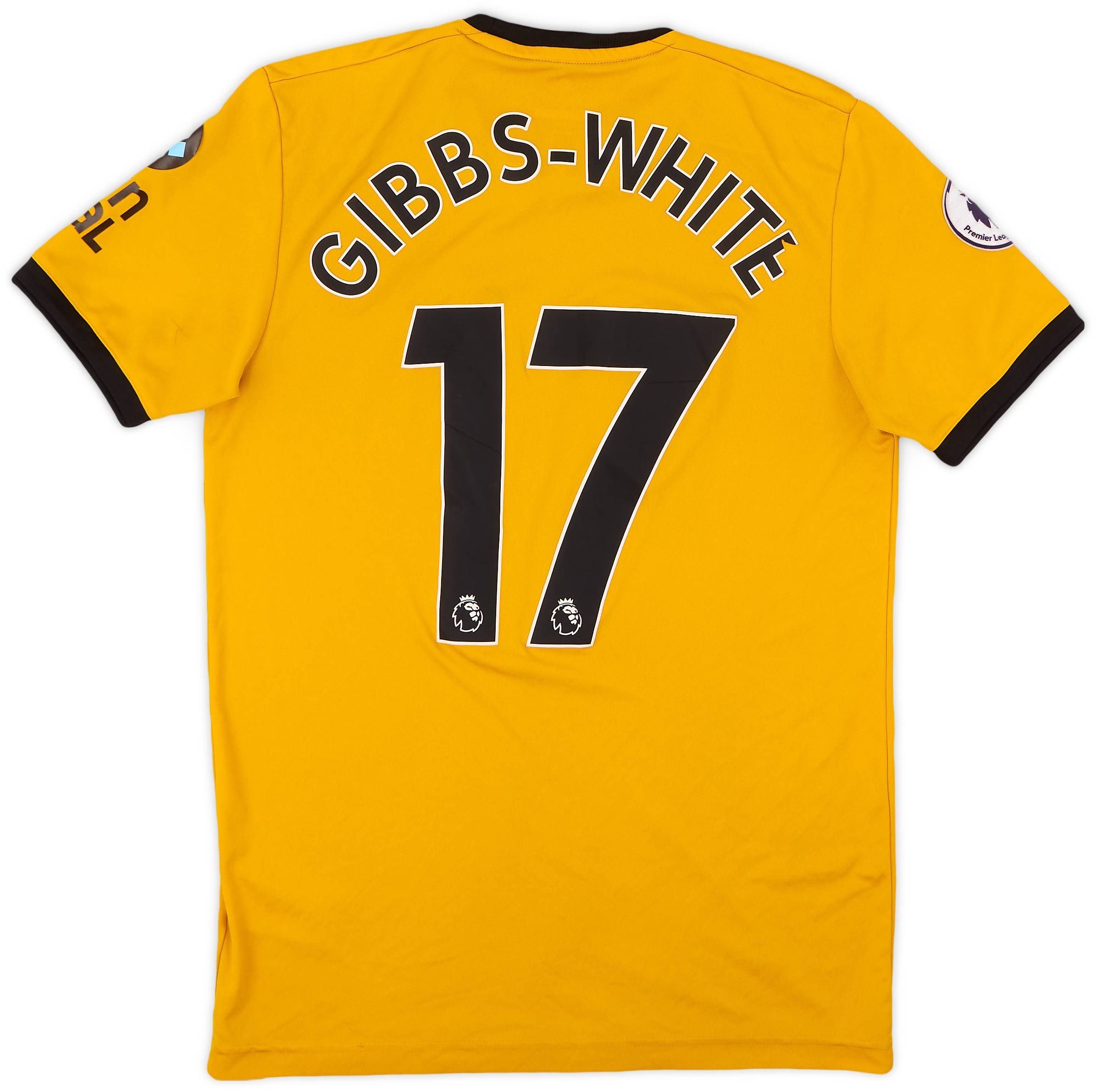 2018-19 Wolves Home Shirt Gibbs-White #17 - 5/10 - (S)