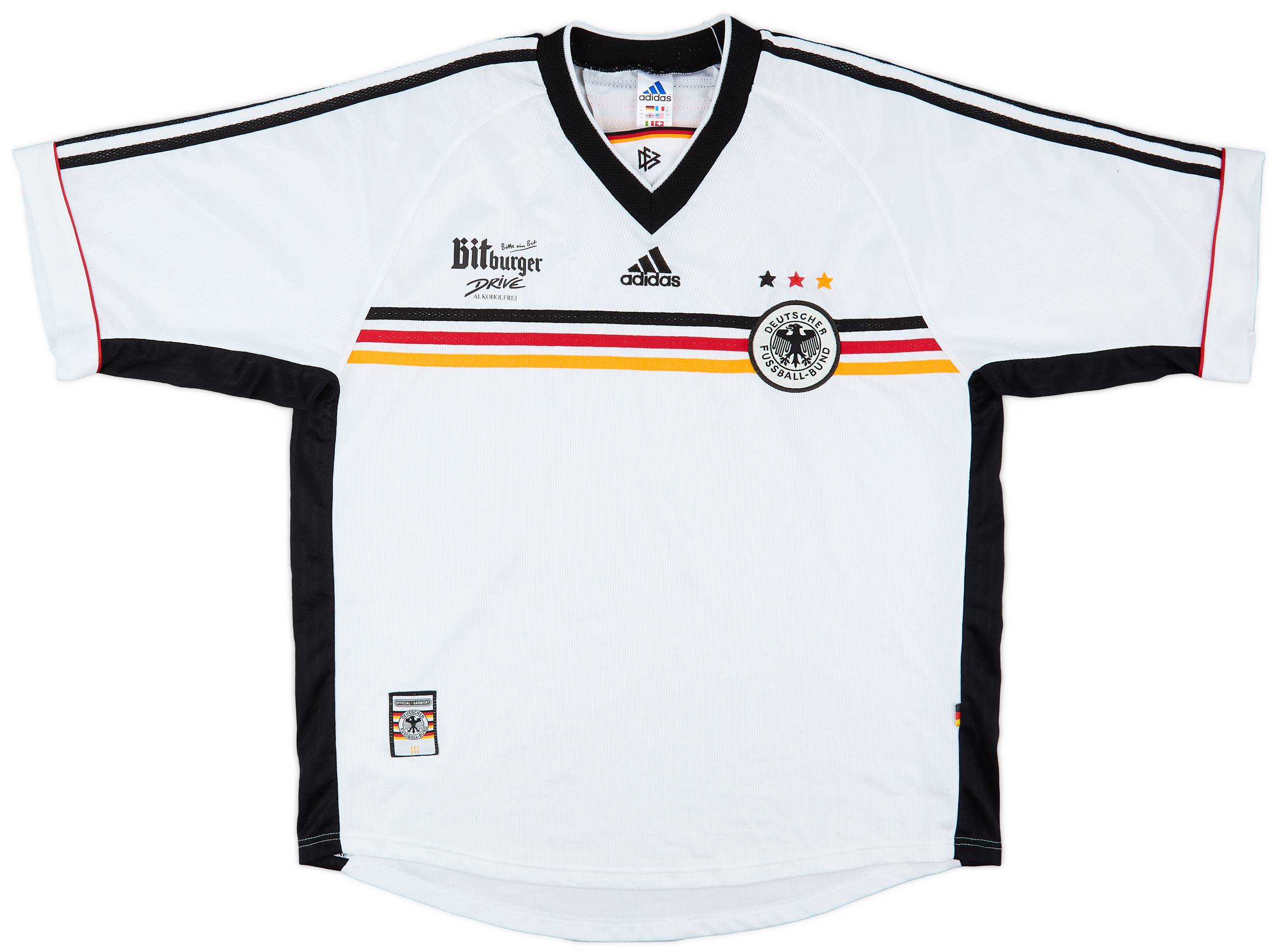 1998-00 Germany Home Shirt - 8/10 - (XL)